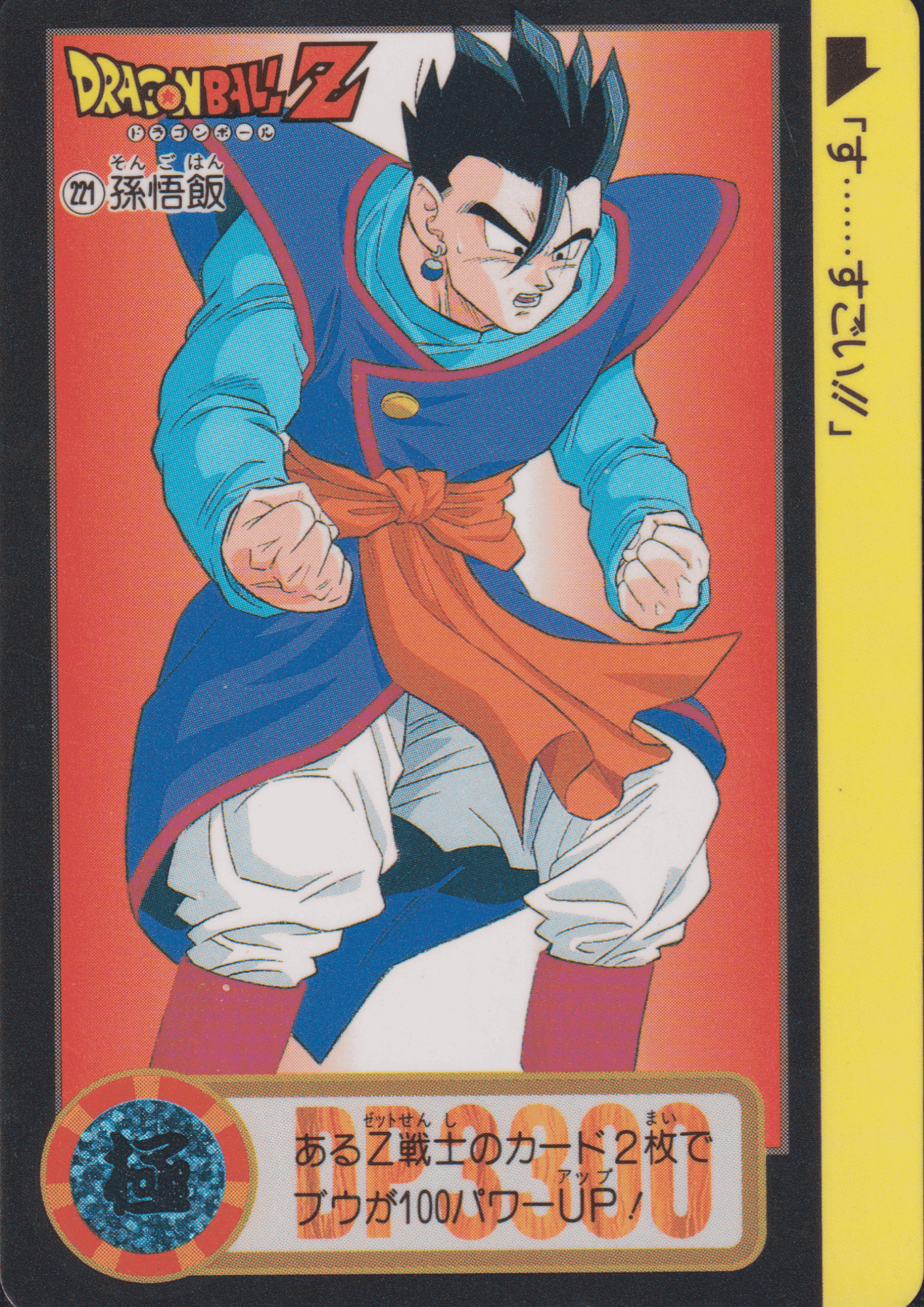 Gohan No.221 | Carddass Hondan ChitoroShop