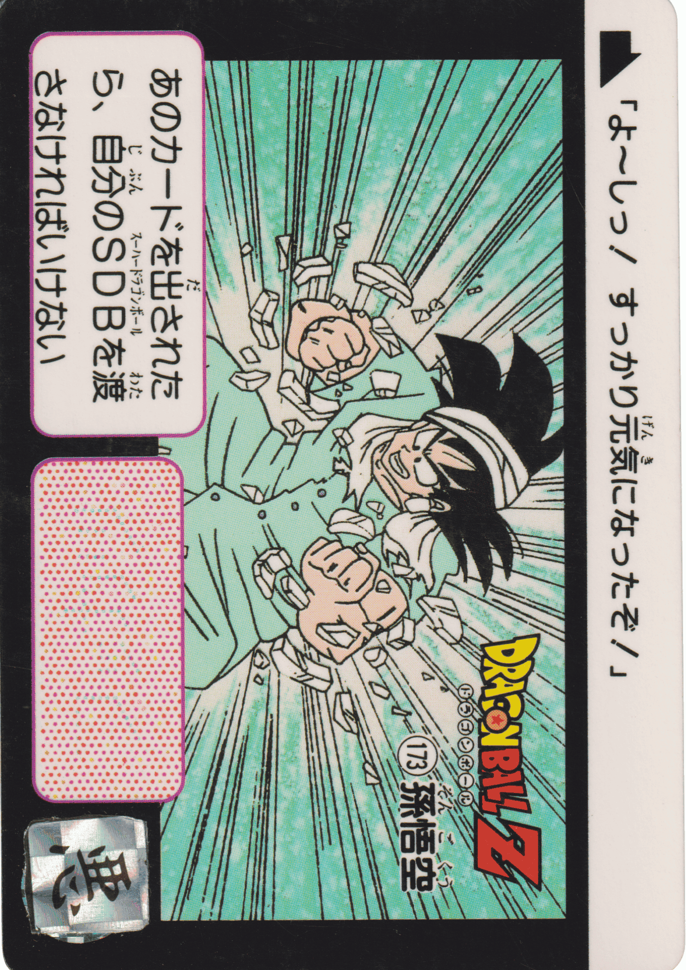Goku No.173 | Carddass Hondan ChitoroShop