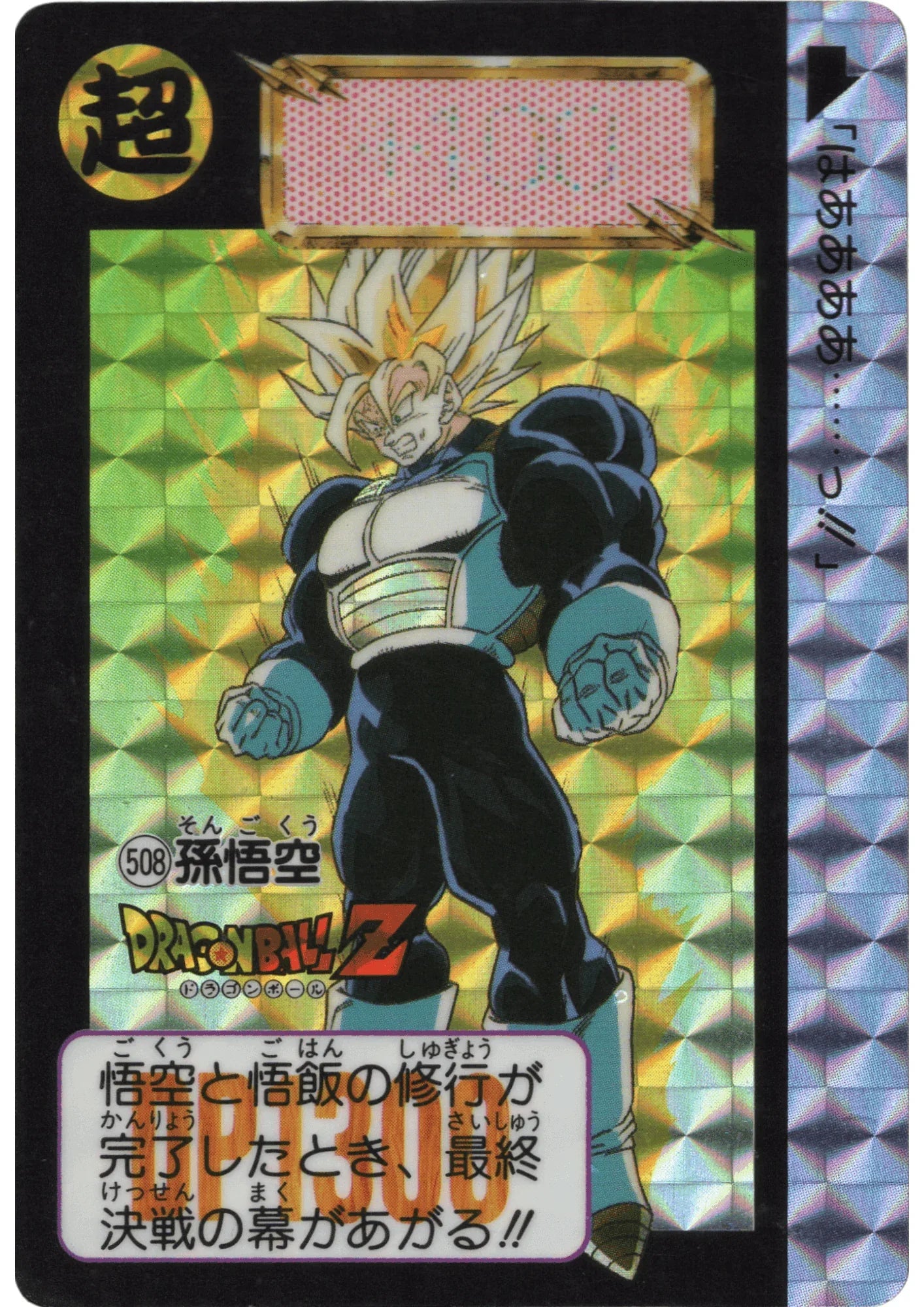 Goku No.508 | Carddass Hondan - ChitoroShop