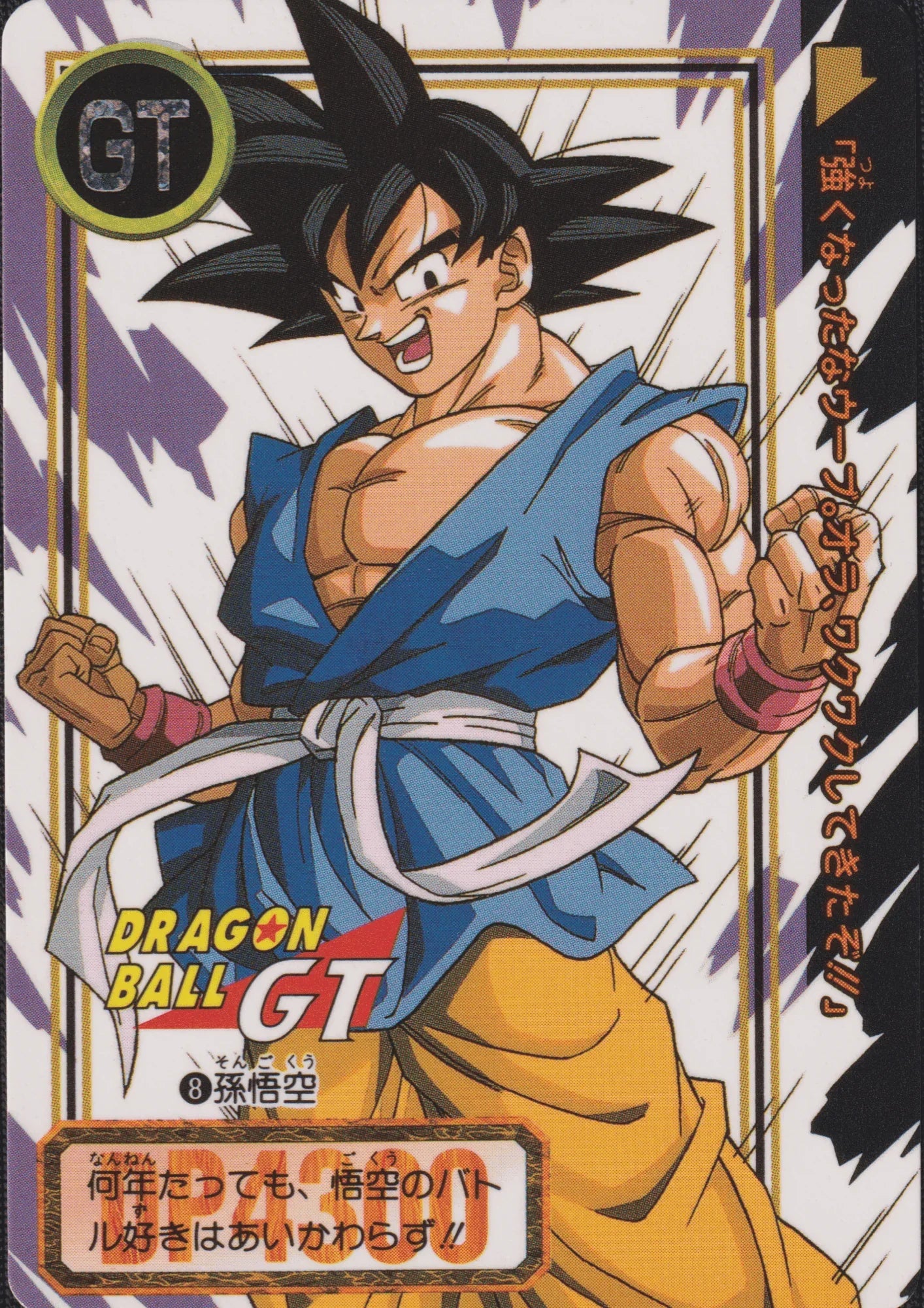 Goku No.8 | Carddass Hondan - ChitoroShop