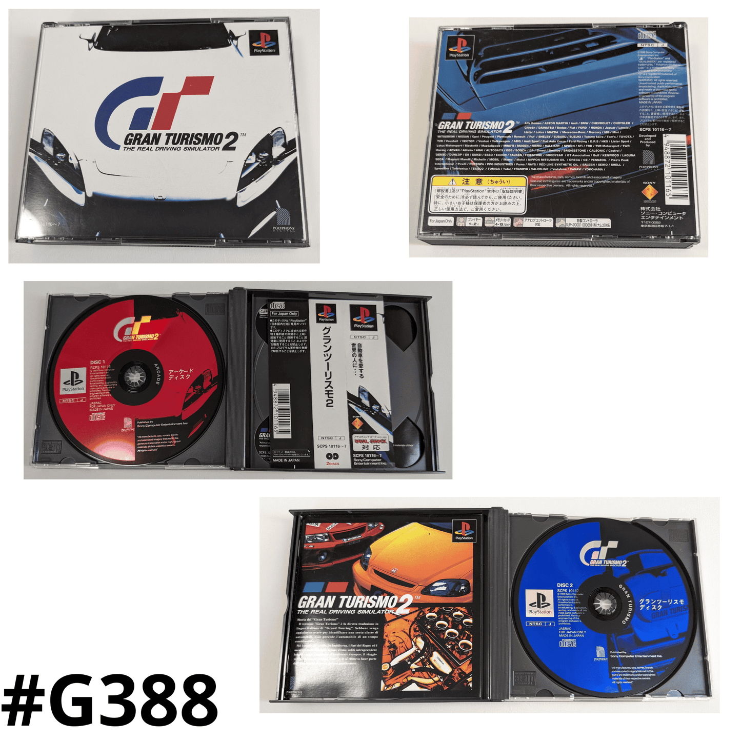 Grand Turismo 2 The Real Driving Simulator | PlayStation | Japonais ChitoroShop