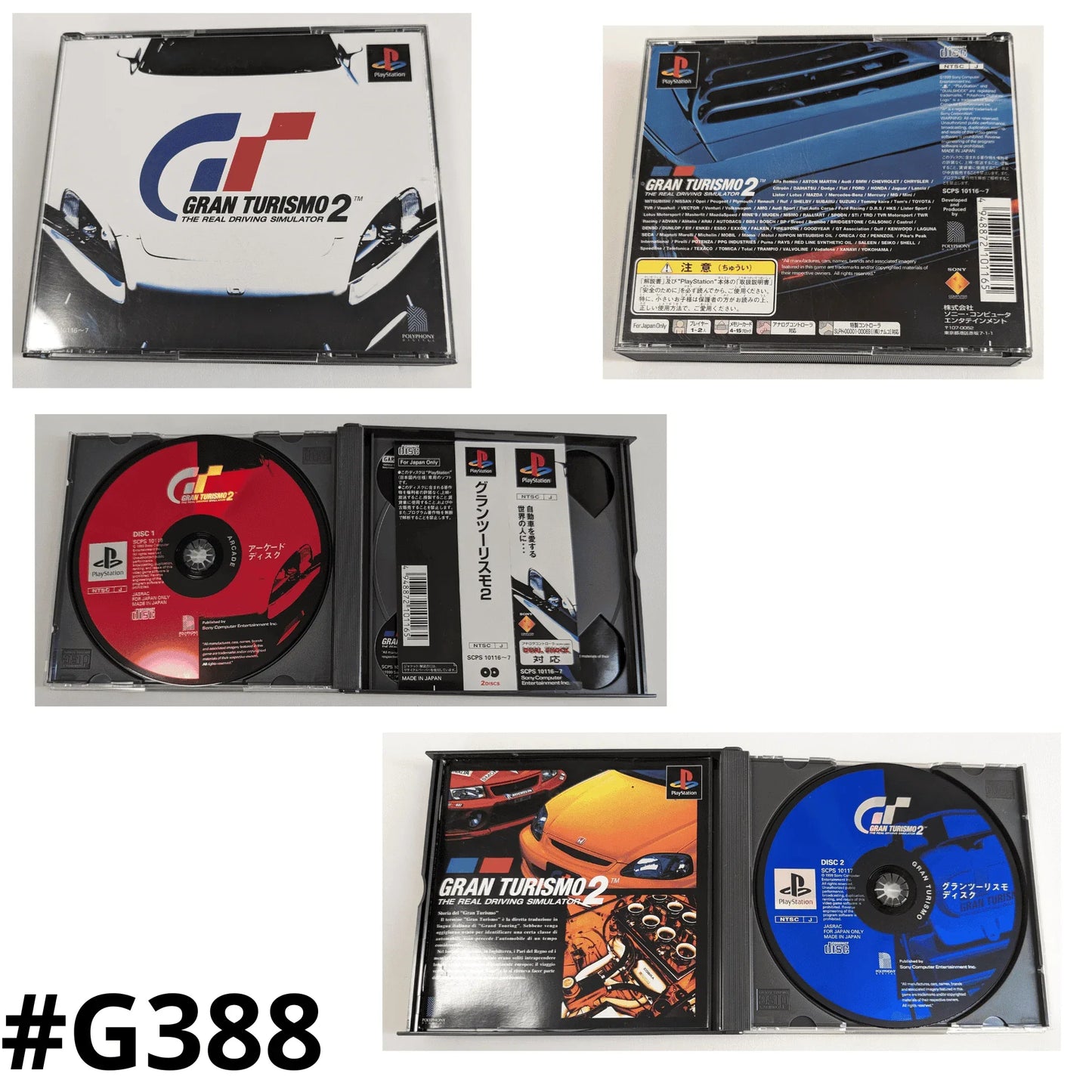 Grand Turismo 2 The Real Driving Simulator | PlayStation | Japonais - ChitoroShop