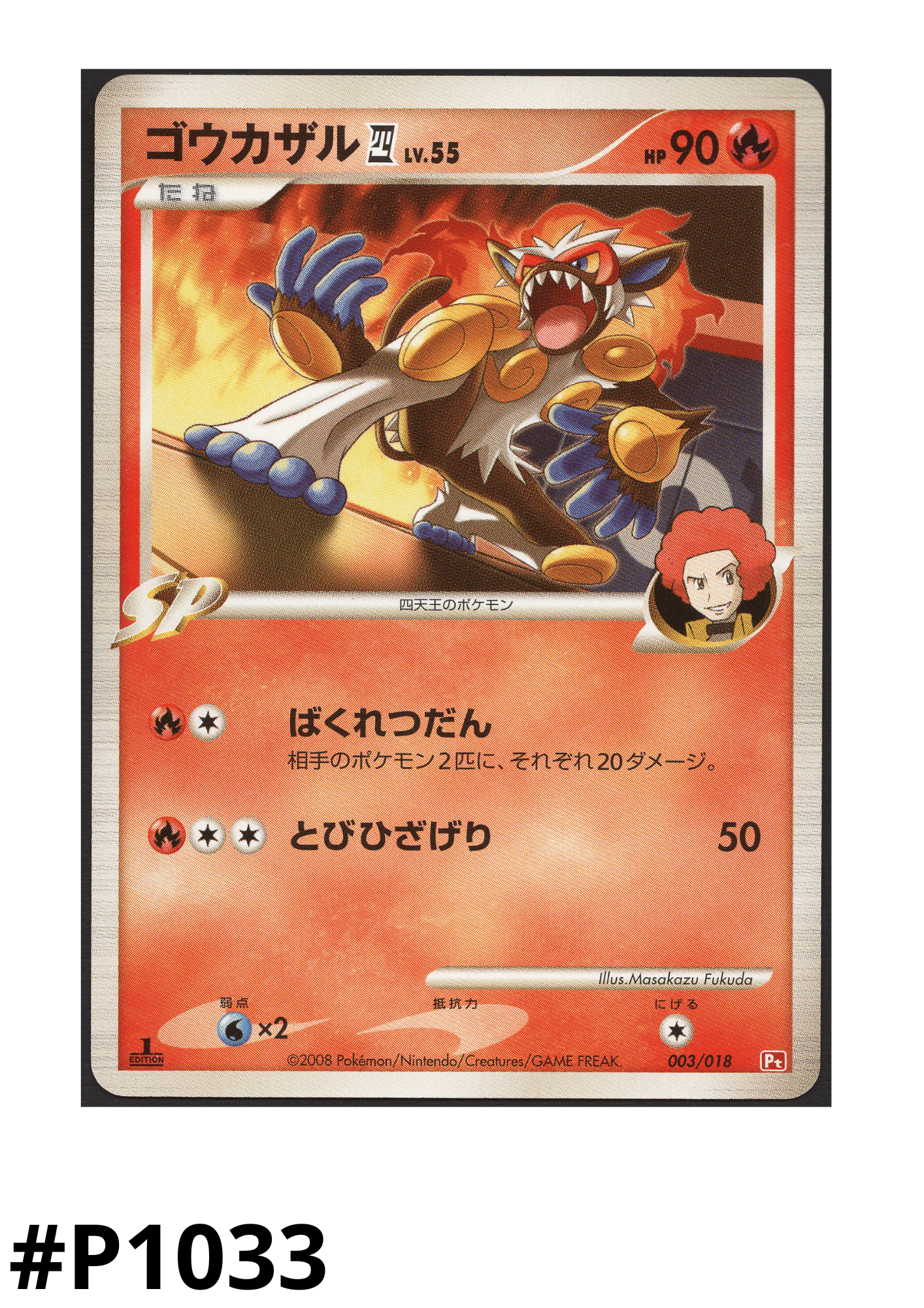 Infernape 003/018 | Gallade Half Deck ChitoroShop