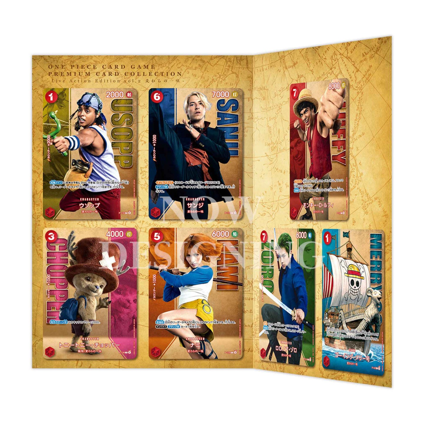 One Piece Premium Card Collection - Live Action Vol.2 : Straw Hat Pirates