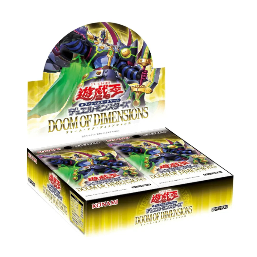 Yu-Gi-Oh! DOOM OF DIMENSIONS Booster Box - ChitoroShop