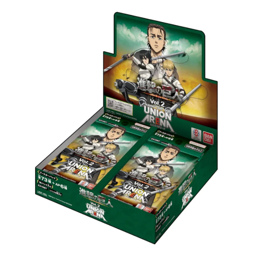 Union Arena : Shingeki no Kyojin (EX10BT) | Booster box - Display - ChitoroShop