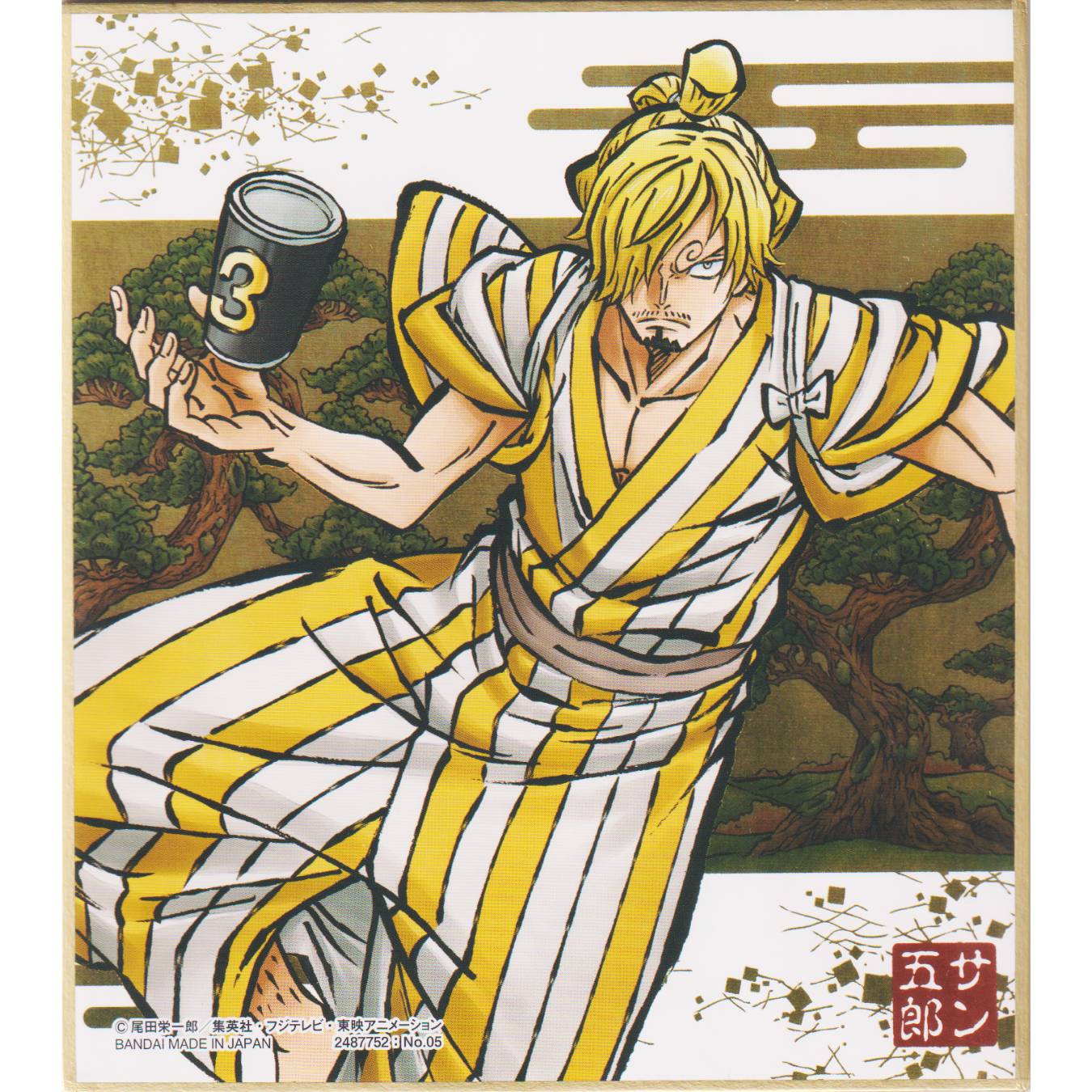 Sanji 2487752 : No.05 | One Piece Shikishi ART