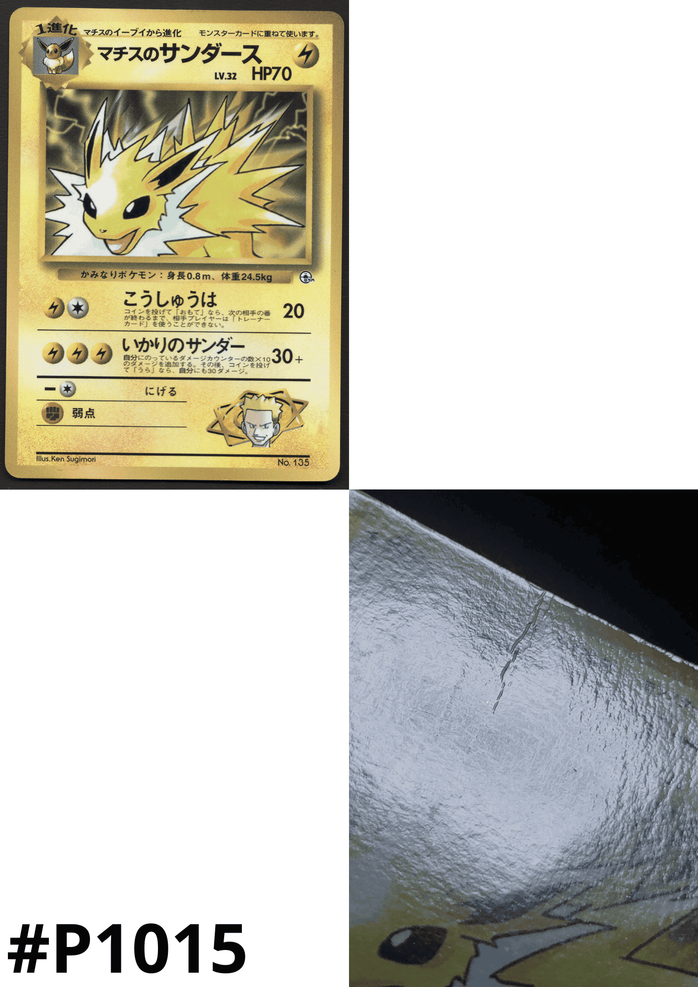 Lt. Surge's Jolteon No.135 | Gym Challenge ChitoroShop
