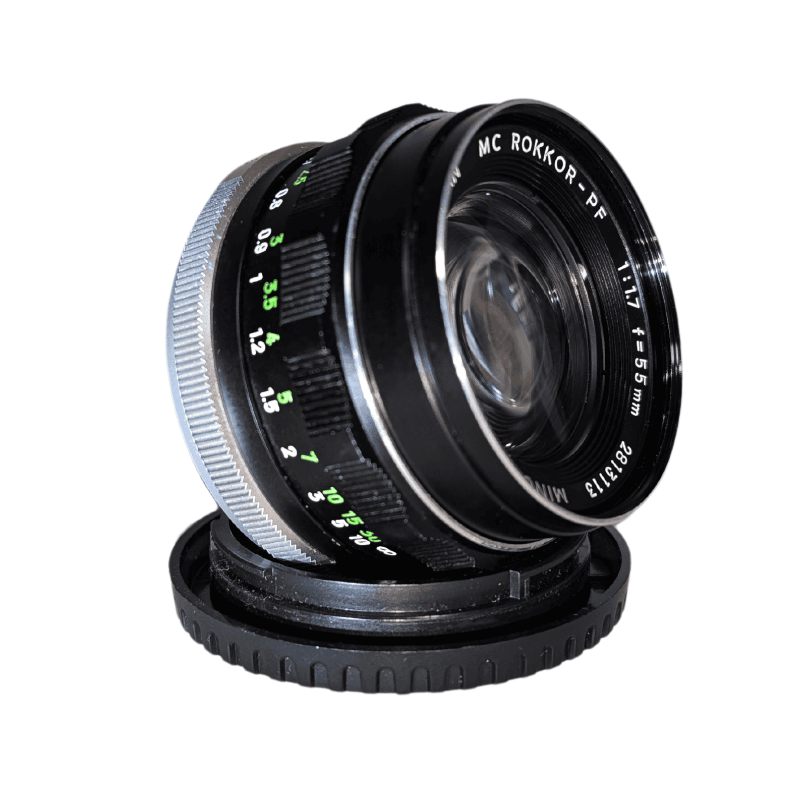 Minolta MC Rokkor - PF 55mm F/1.7 (MC mount) – ChitoroShop Minolta MC Rokkor - PF 55mm F/1.7 (MC mount) – ChitoroShop