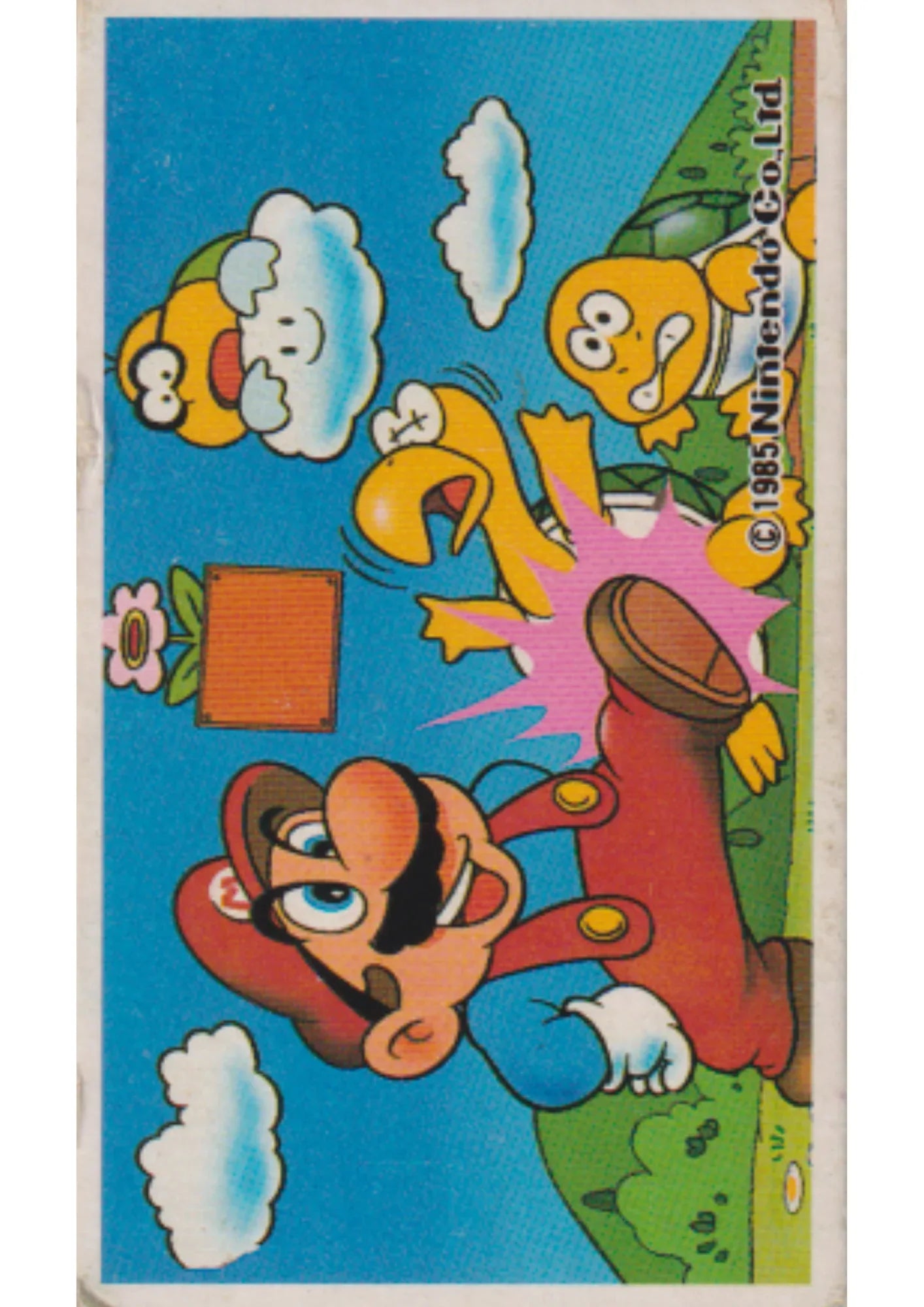 Super Mario Bros. - Nintendo Menko Card (1985) #6 - ChitoroShop