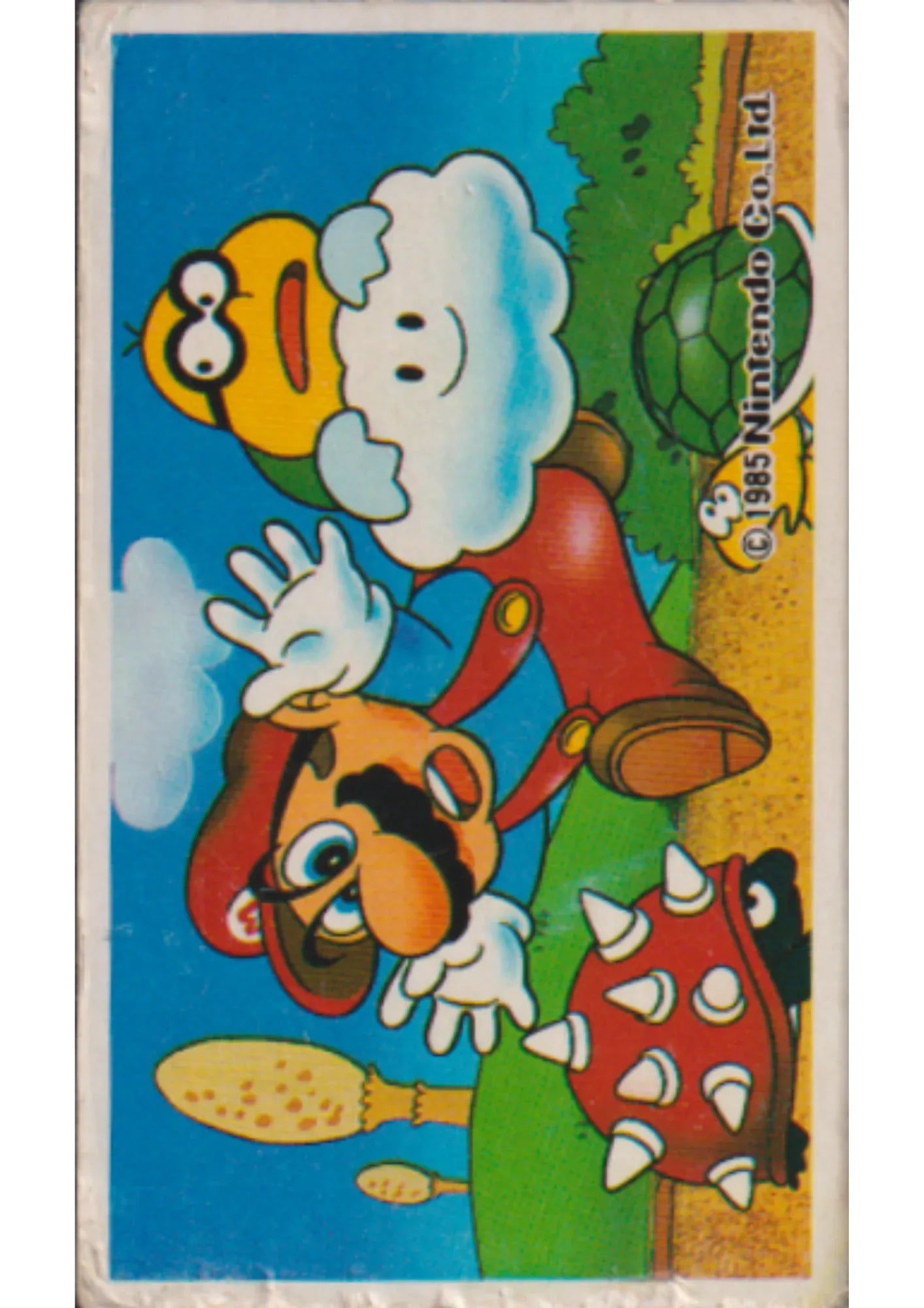 Super Mario Bros. - Nintendo Menko Card (1985) #9 - ChitoroShop