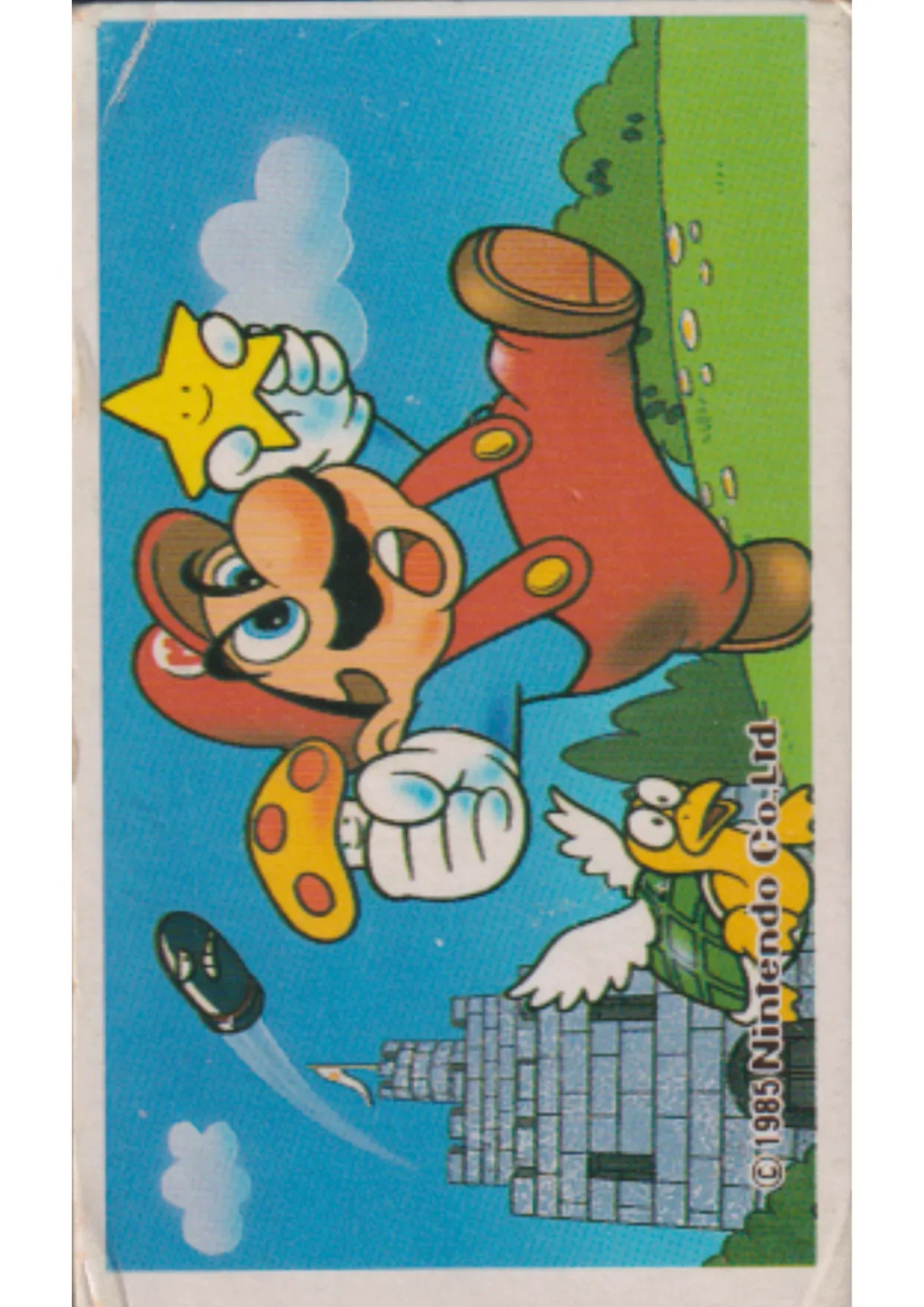 Super Mario Bros. - Nintendo Menko Card (1985) #5 - ChitoroShop