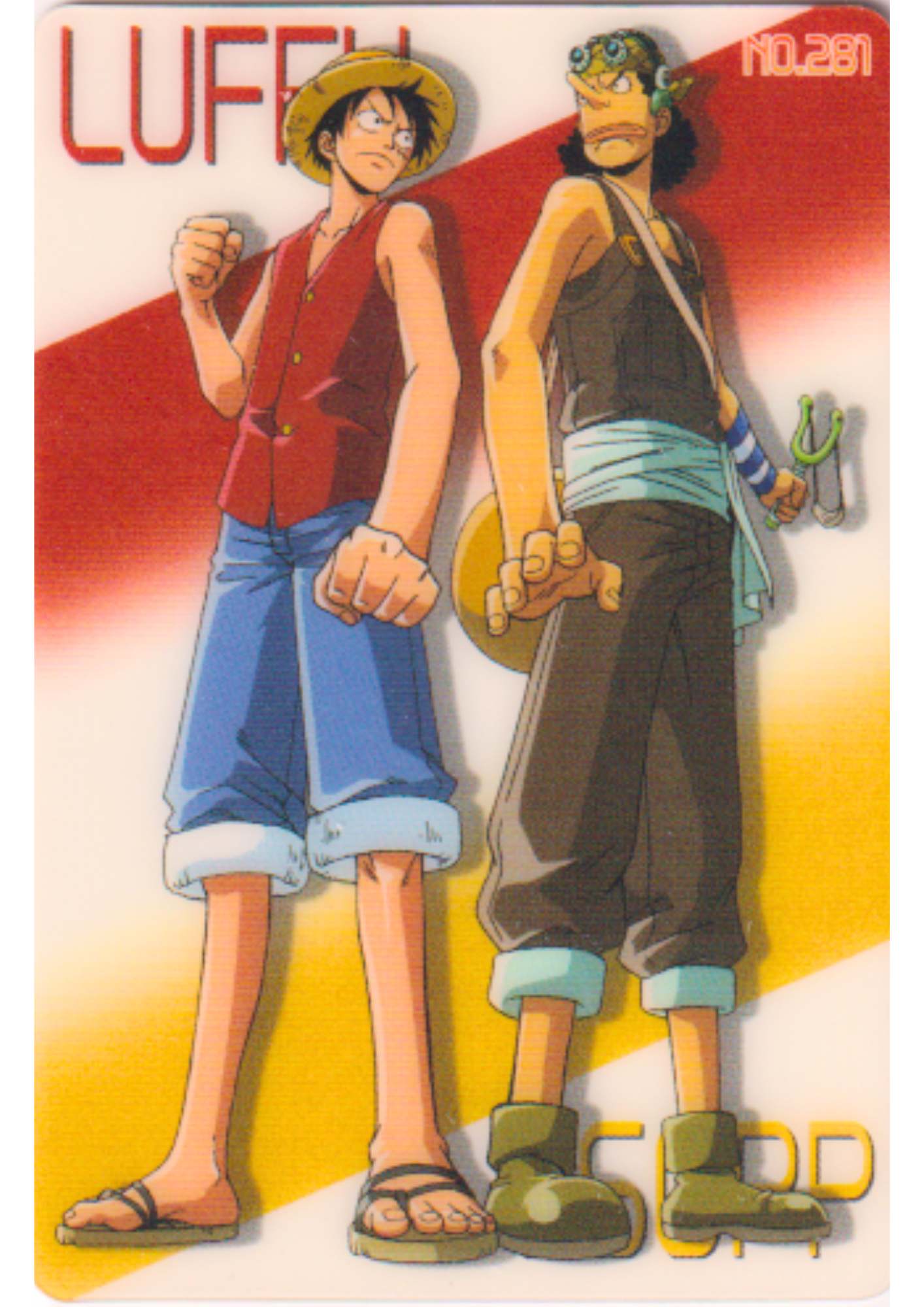 Luffy & Usopp No.281 | One Piece Gumica