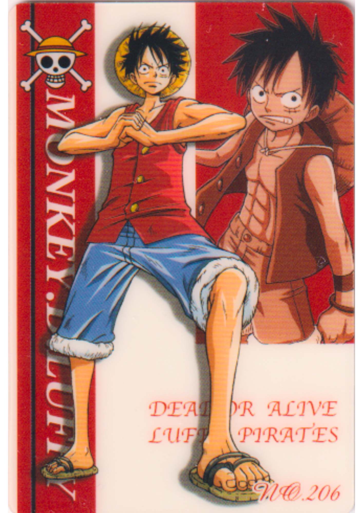 Luffy No.206 | One Piece Gumica