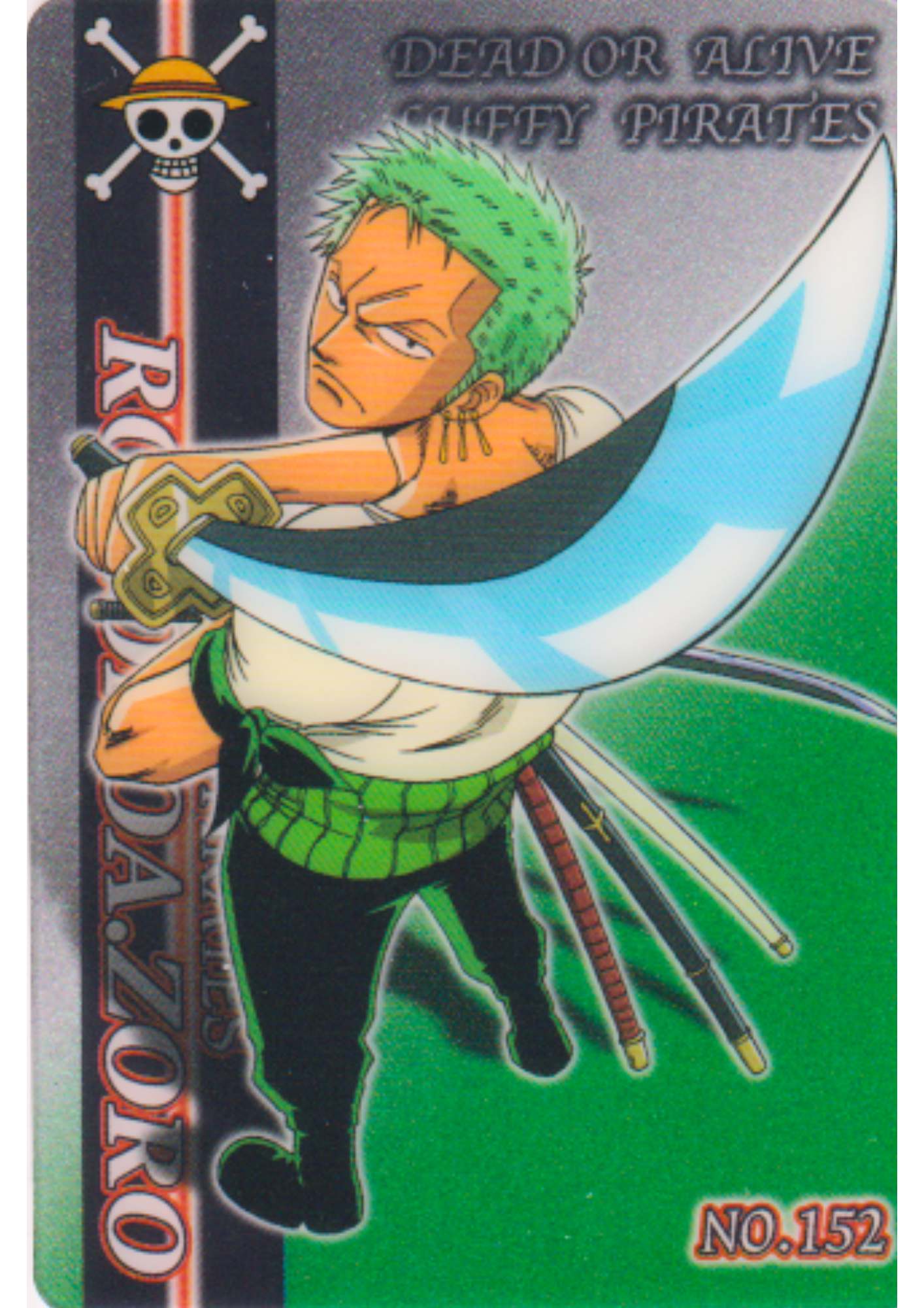 Roronoa Zoro No.152 | One Piece Gumica