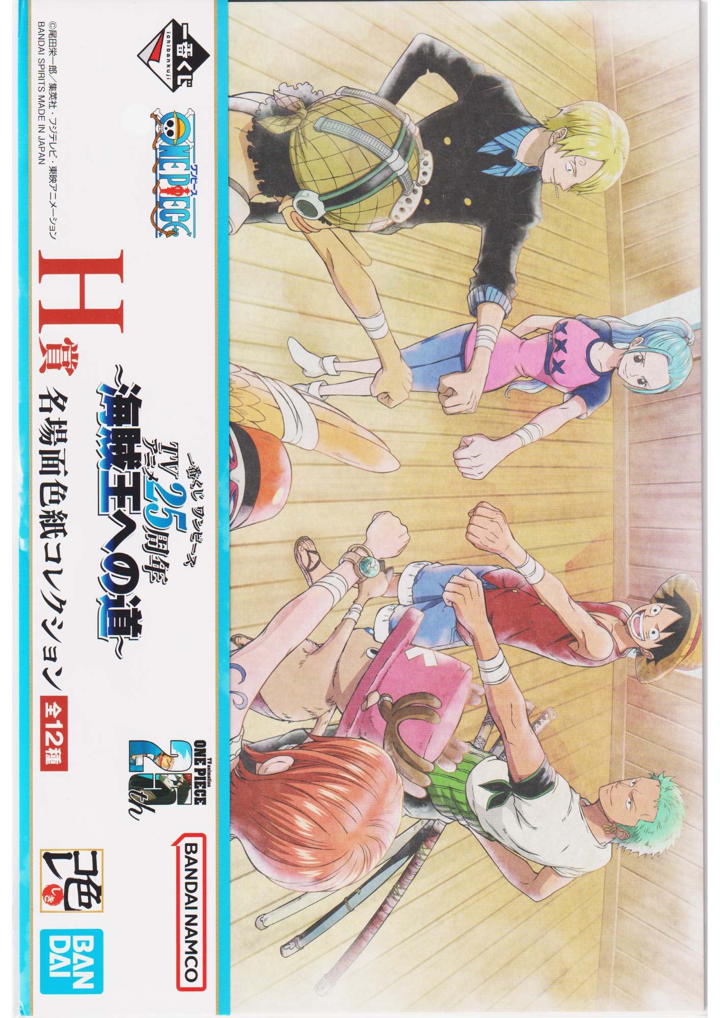 Straw Hat Pirates | Shikishi One Piece 25th (Grande Taille)