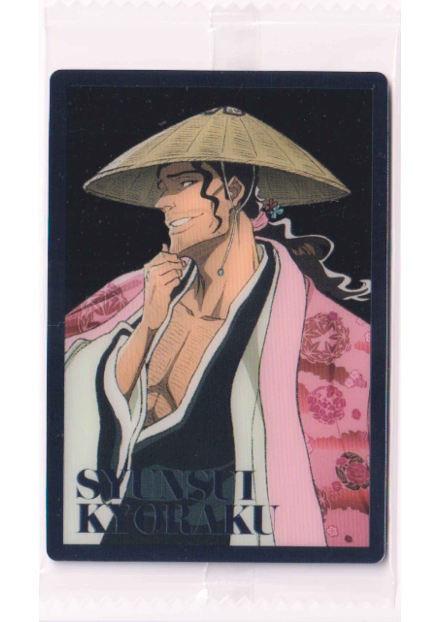 Syunsui Kyoraku 22 V | Bleach Bandai Wafer Card
