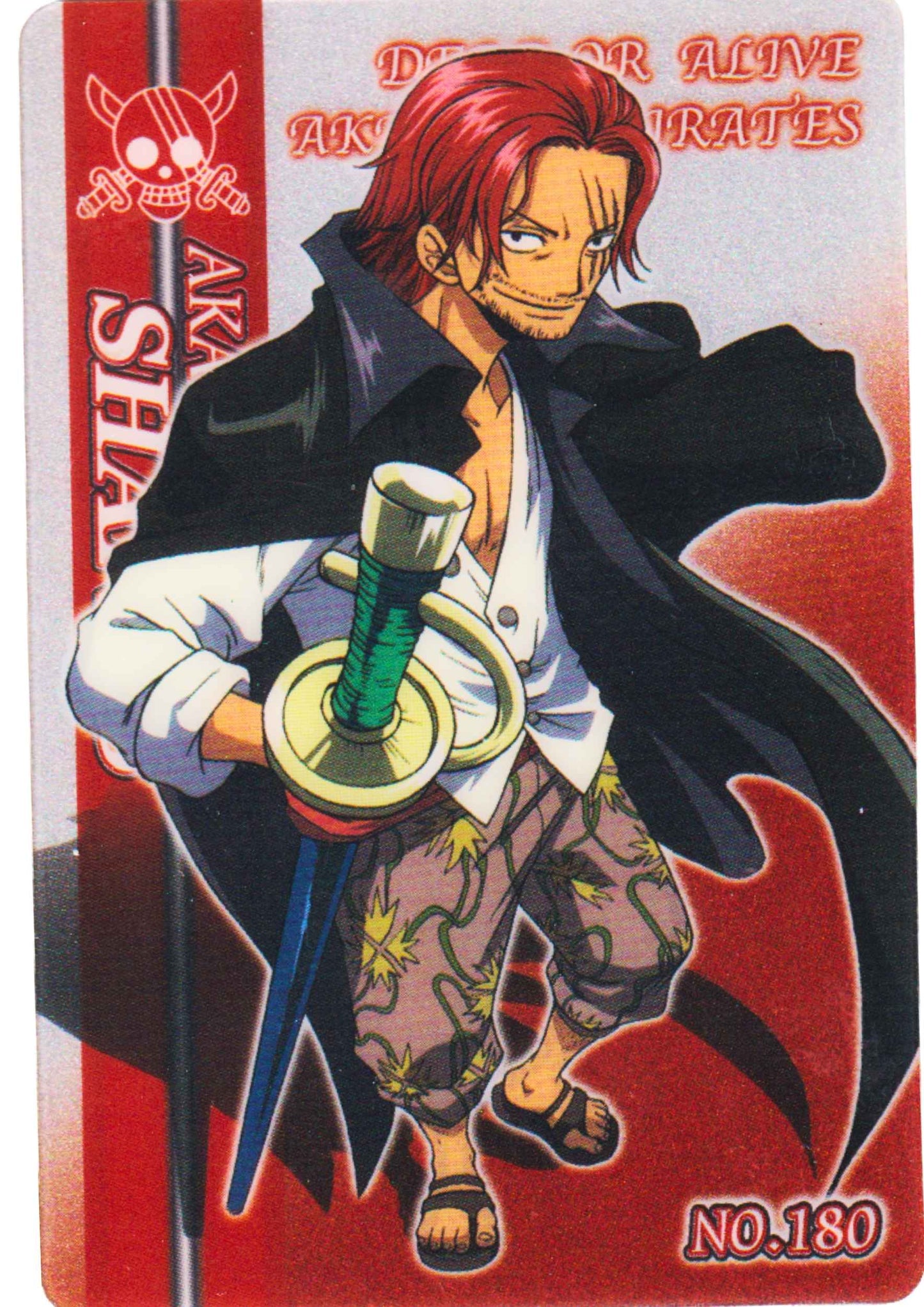 Shanks No.180 | One Piece Gumica