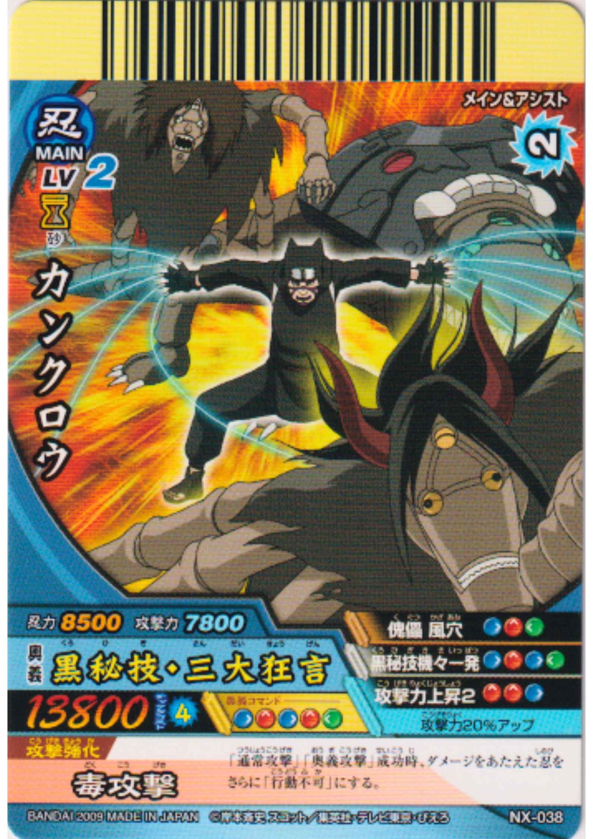 Kankuro NX-038 | Narutimate Cross