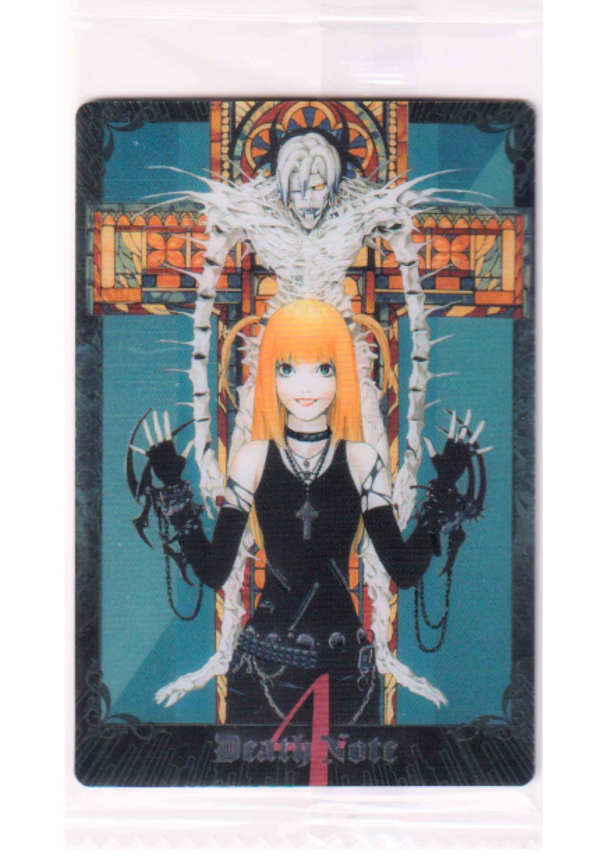 Misa Amane 1-04 N | Bandai Death Note Wafer Card