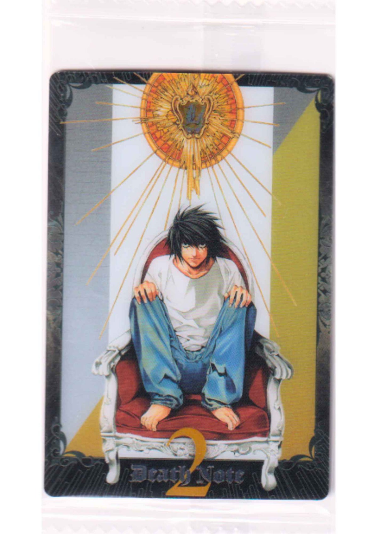 L 1-02 N | Bandai Death Note Wafer Card