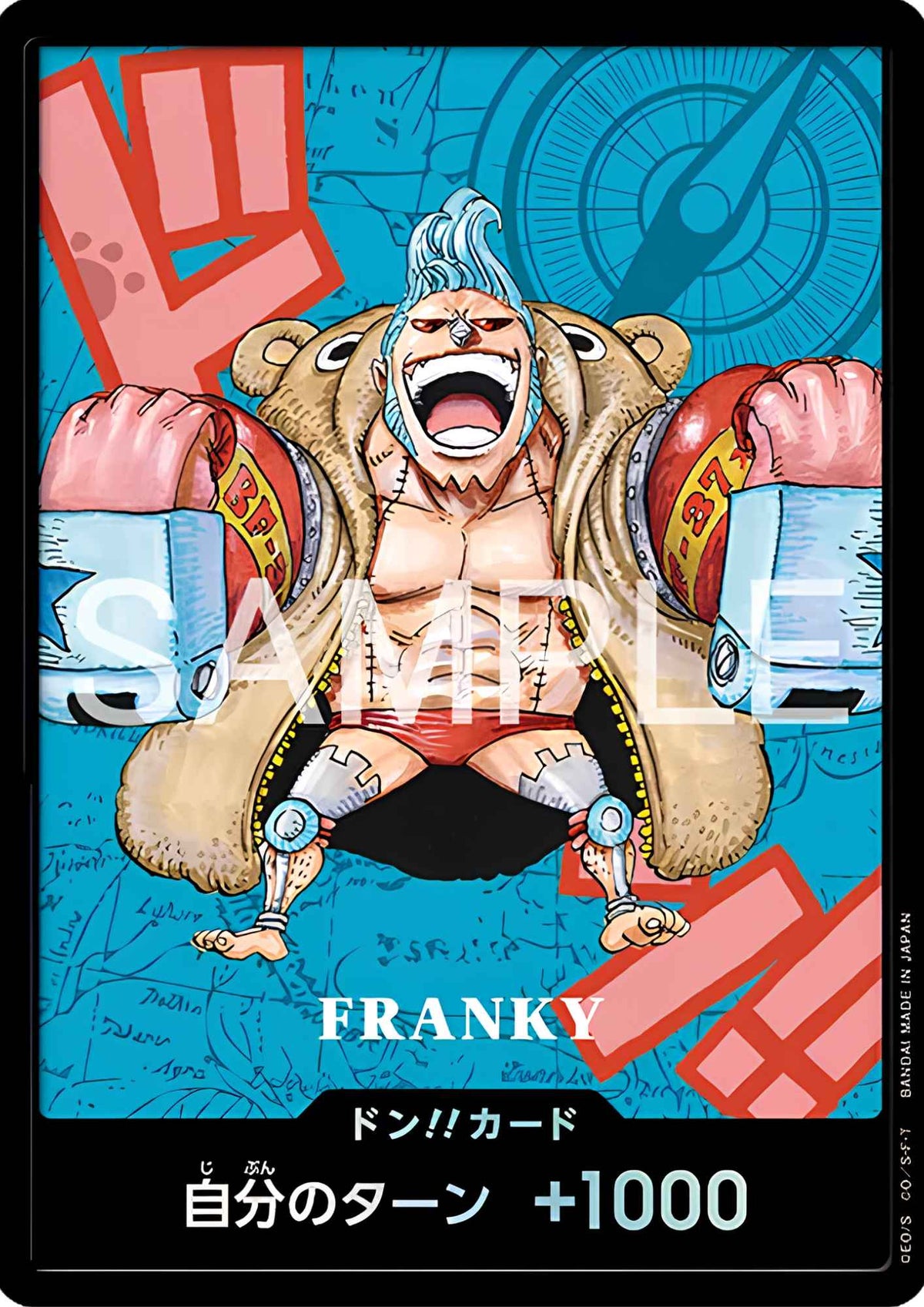Carte Don!! - Franky | Premium Card Collection Kumamoto Special