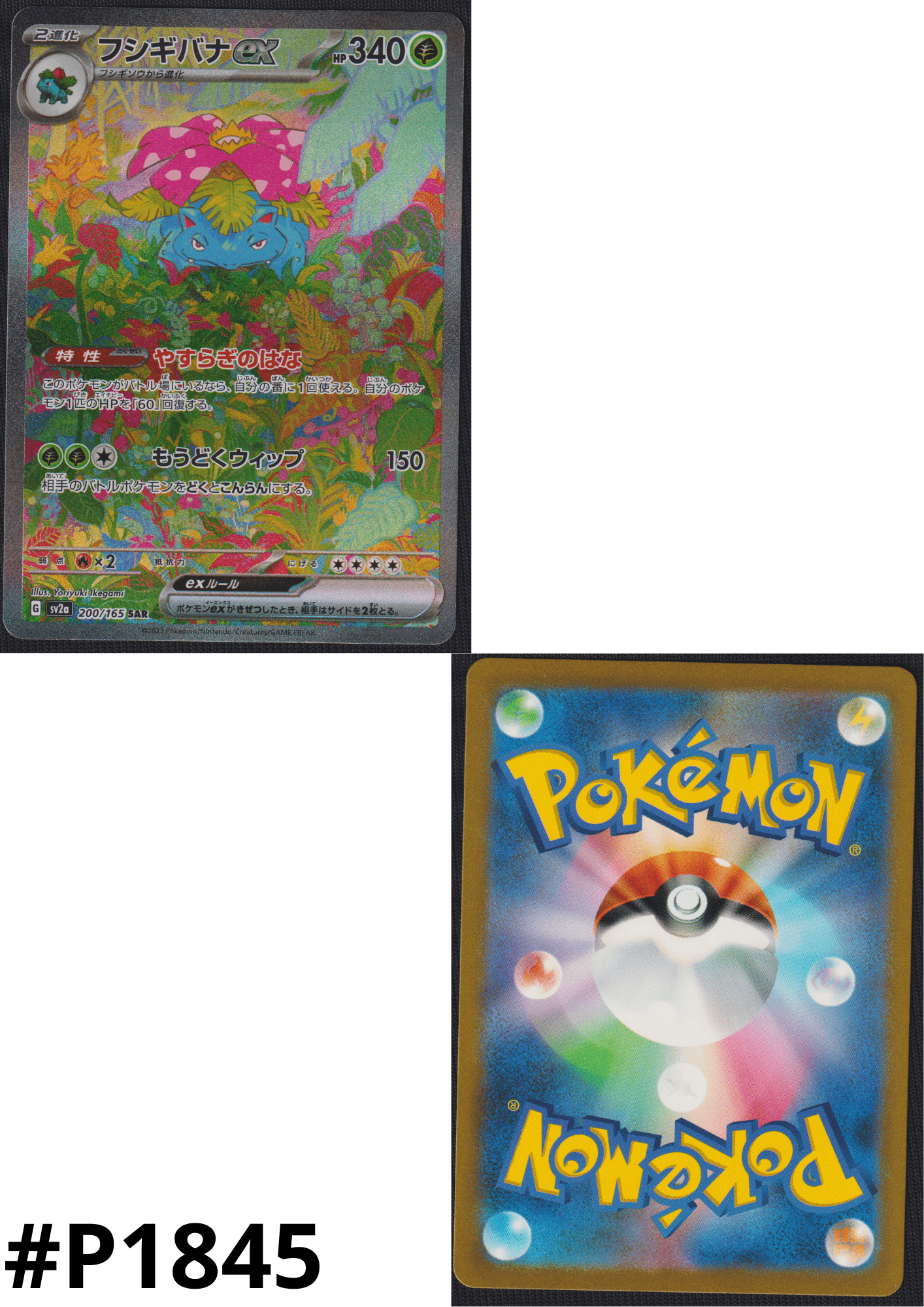 Venusaur ex 200/165 SAR | Pokémon 151