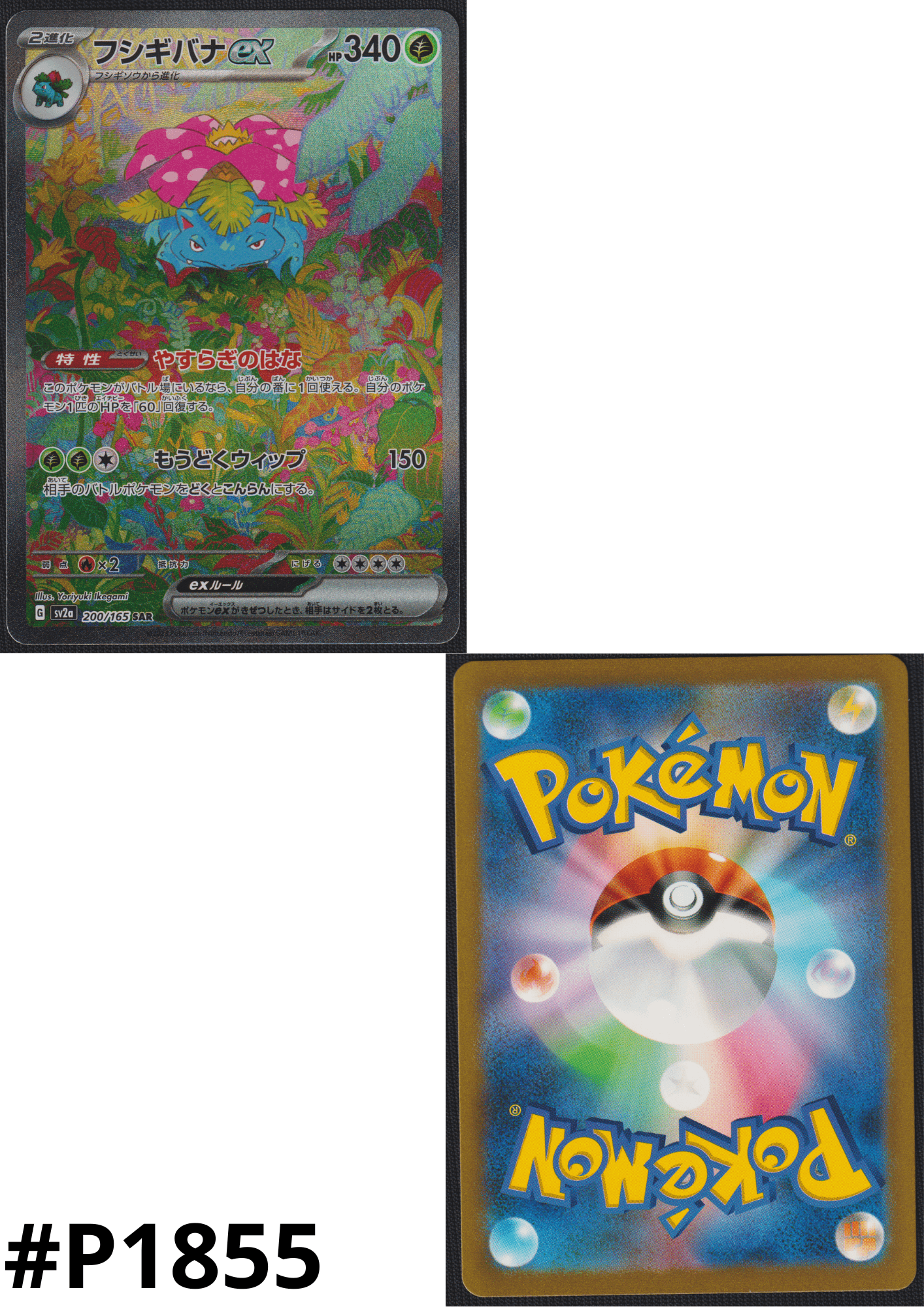 Venusaur ex 200/165 SAR | Pokémon 151