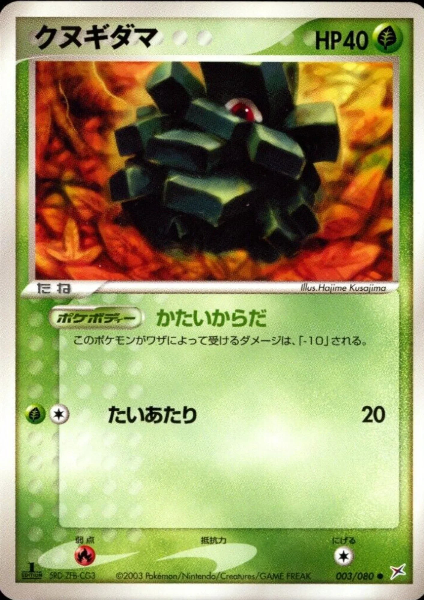 Pineco 003/080 | Magma Vs Aqua - ChitoroShop