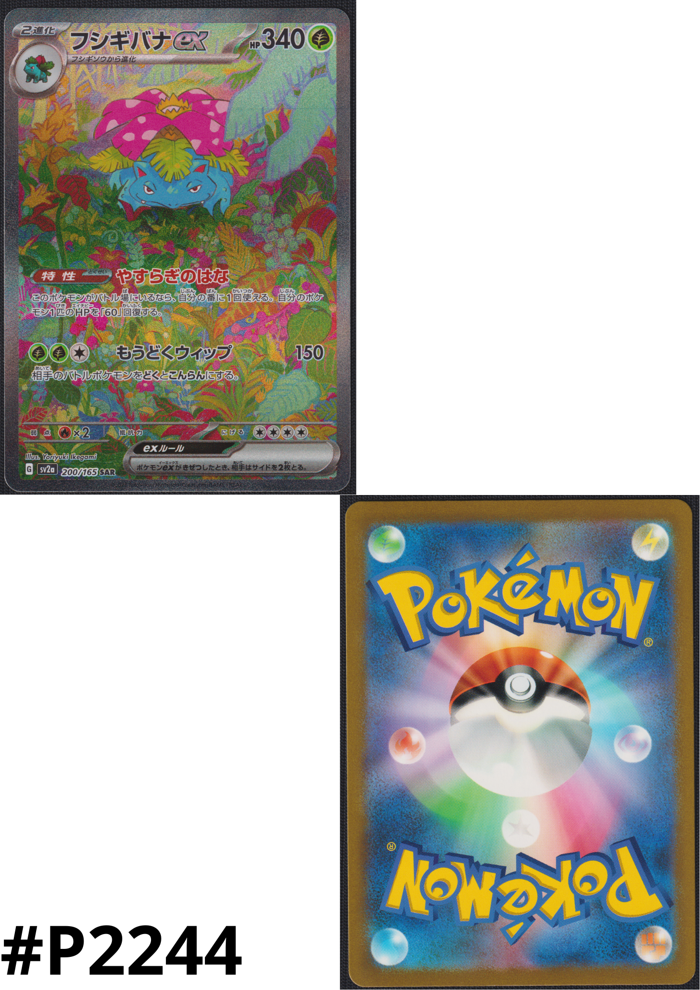 Venusaur ex 200/165 SAR | Pokémon 151