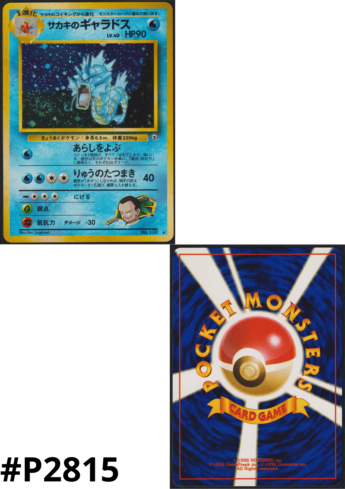 Giovanni's Gyarados No.130 | Pokémon Challenge from the Darkness