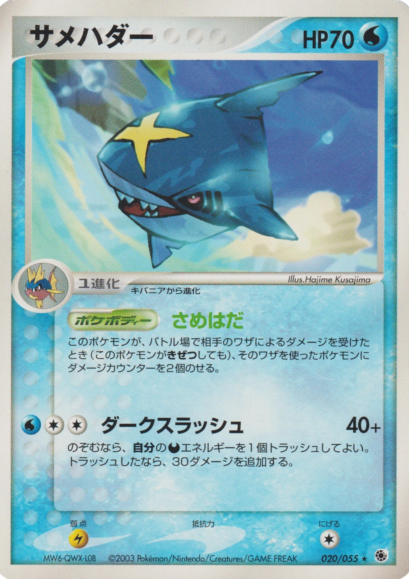 Sharpedo 020/055 | ADV Expansion Pack - ChitoroShop