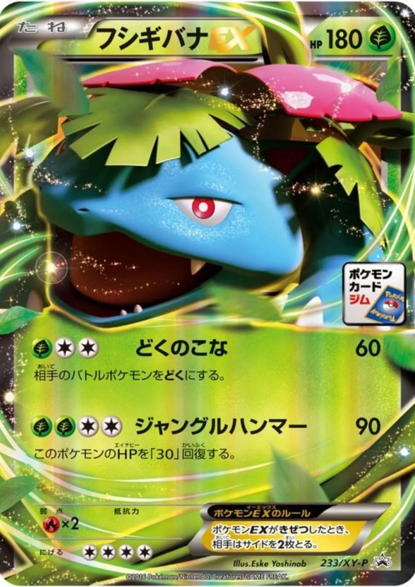 Venusaur EX 233/XY-P | Promo - ChitoroShop