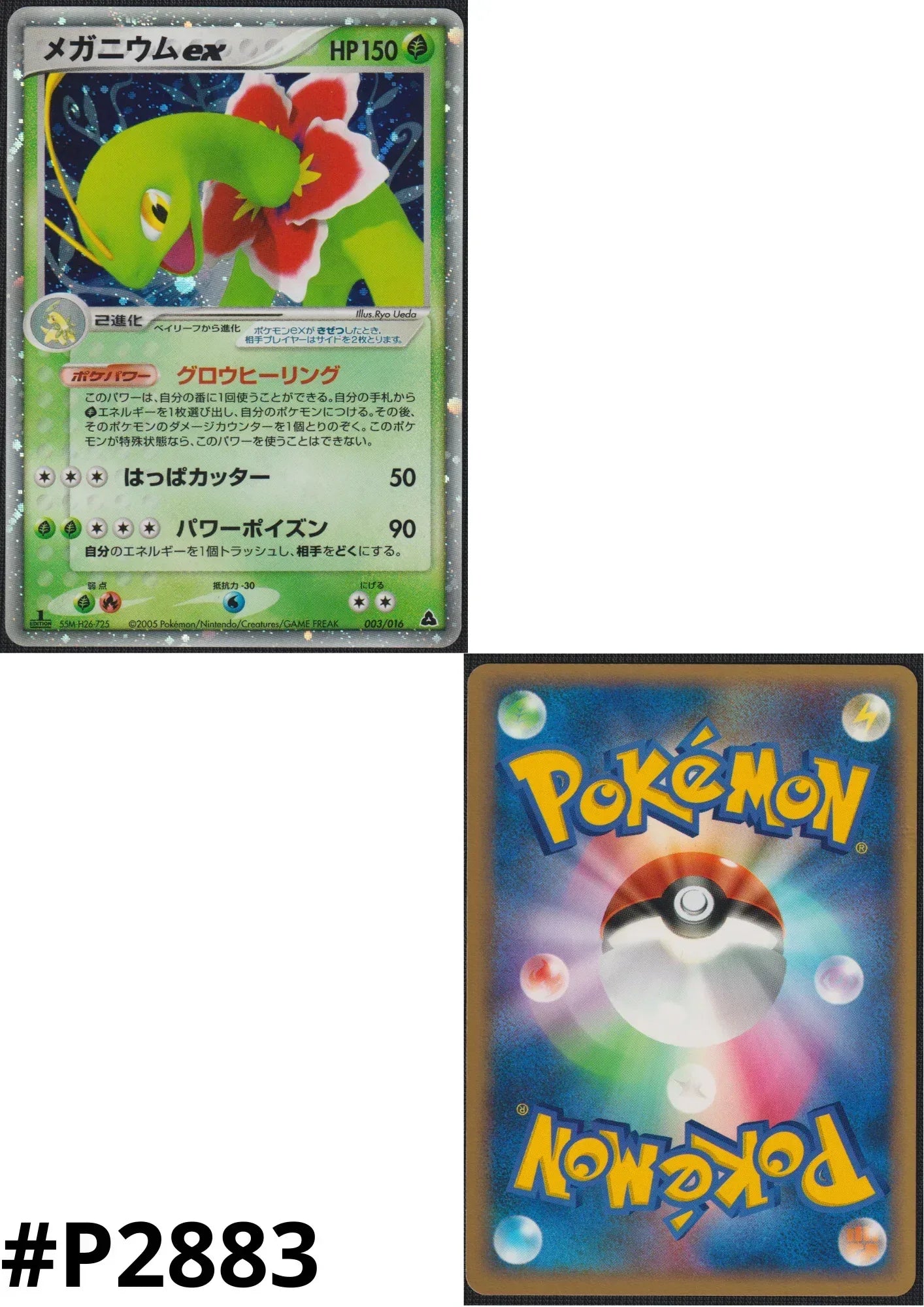 Meganium ex 003/016 | Meganium Constructed Starter Deck - ChitoroShop
