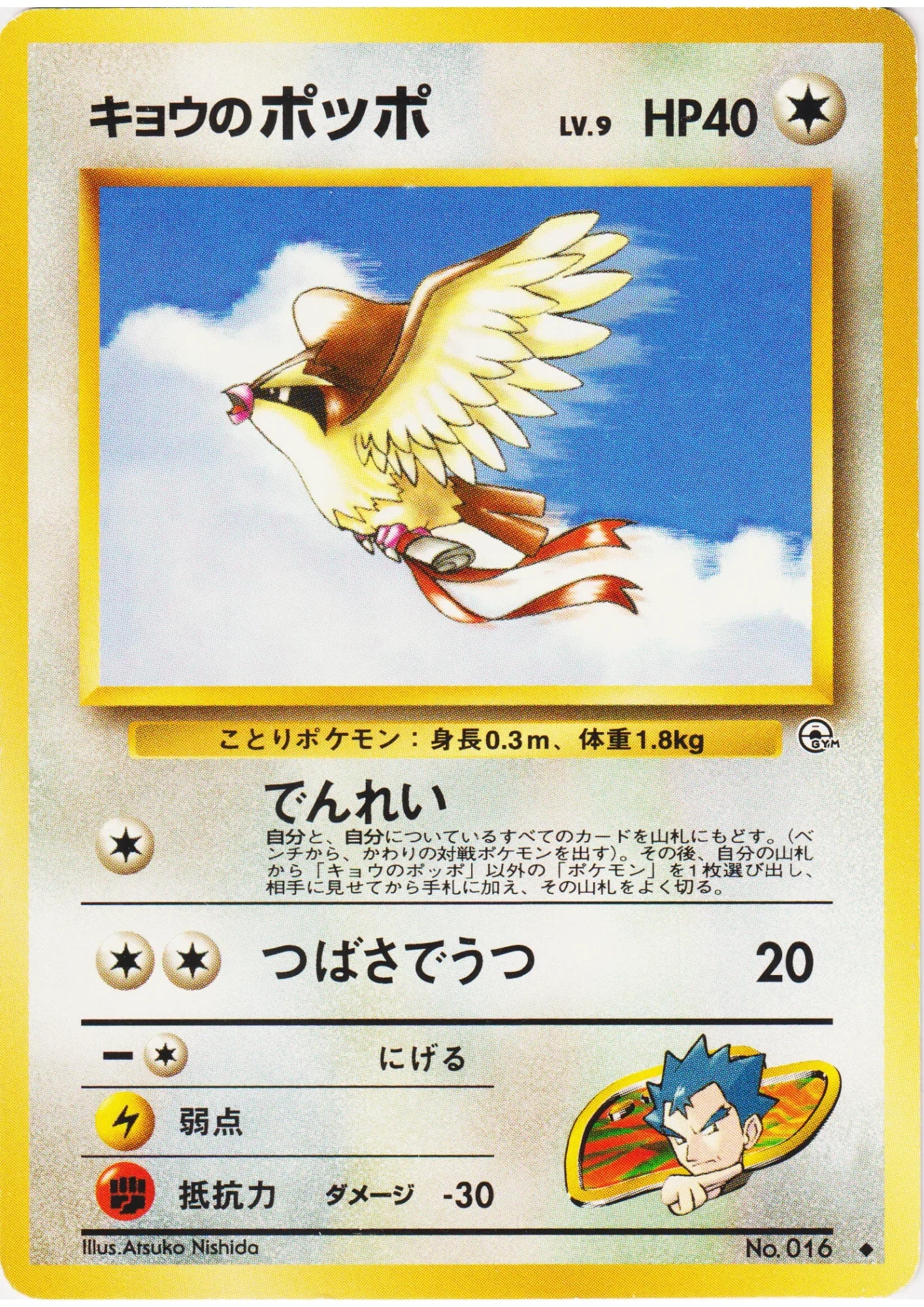 Koga's Pidgey No.016 | Challenge from the Darkness - ChitoroShop