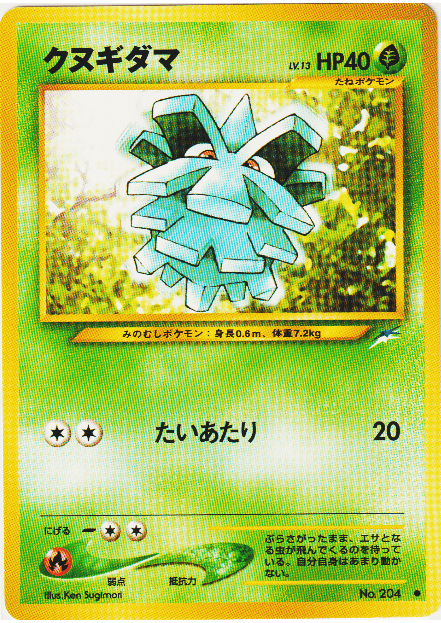 Pineco No.204 | Neo Destiny