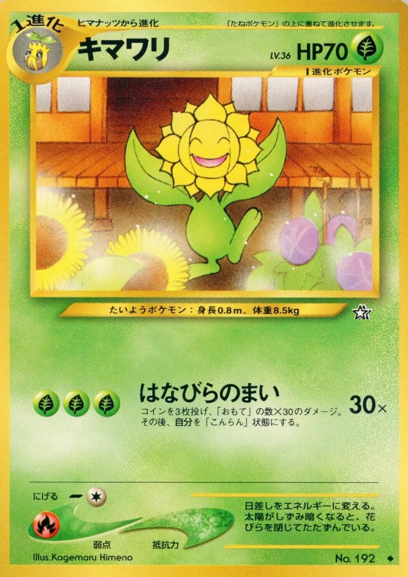Sunflora No.192 | Neo Genesis - ChitoroShop