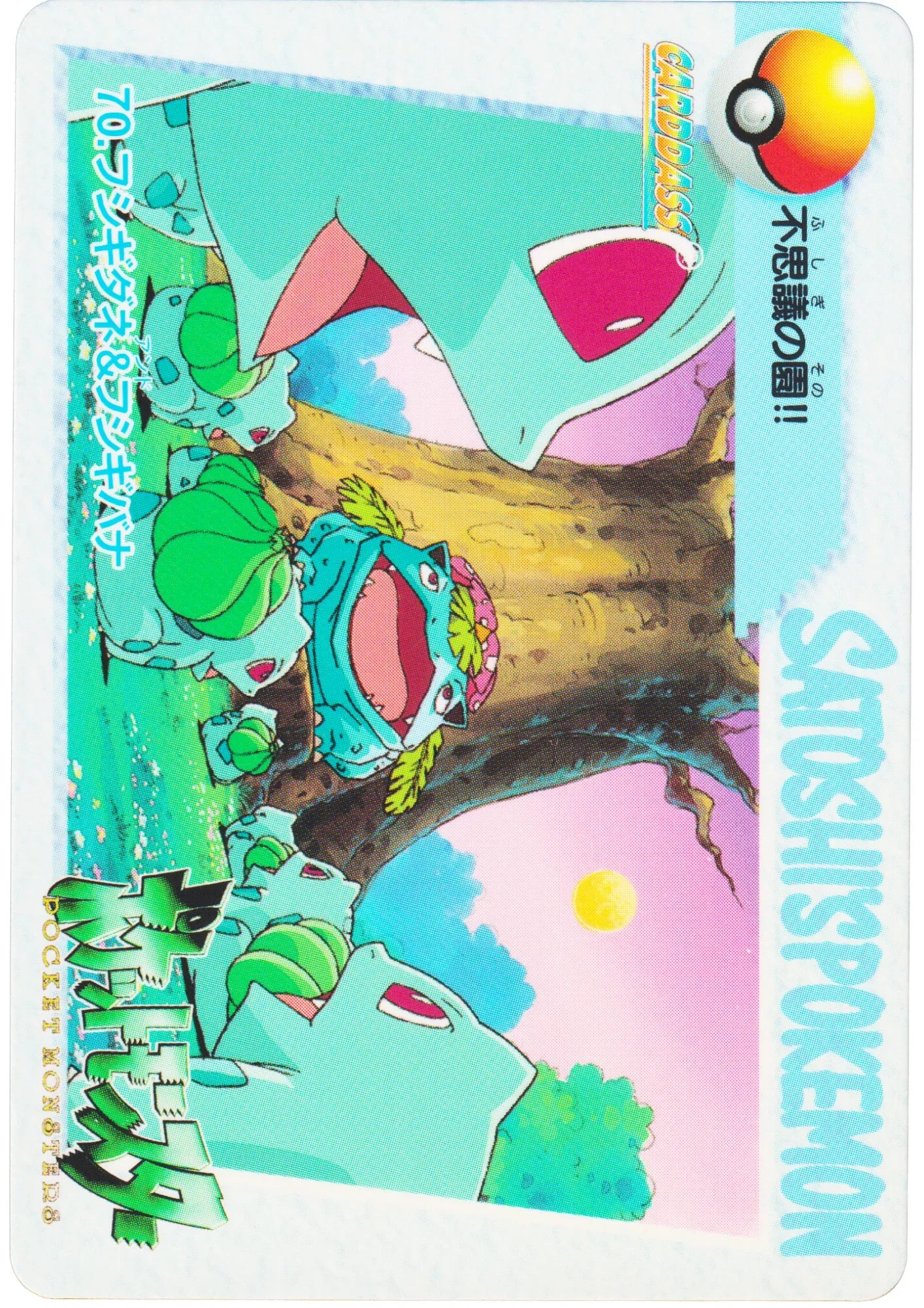70. Bulbasaur & Venusaur | Carddass ANIME COLLECTION - ChitoroShop