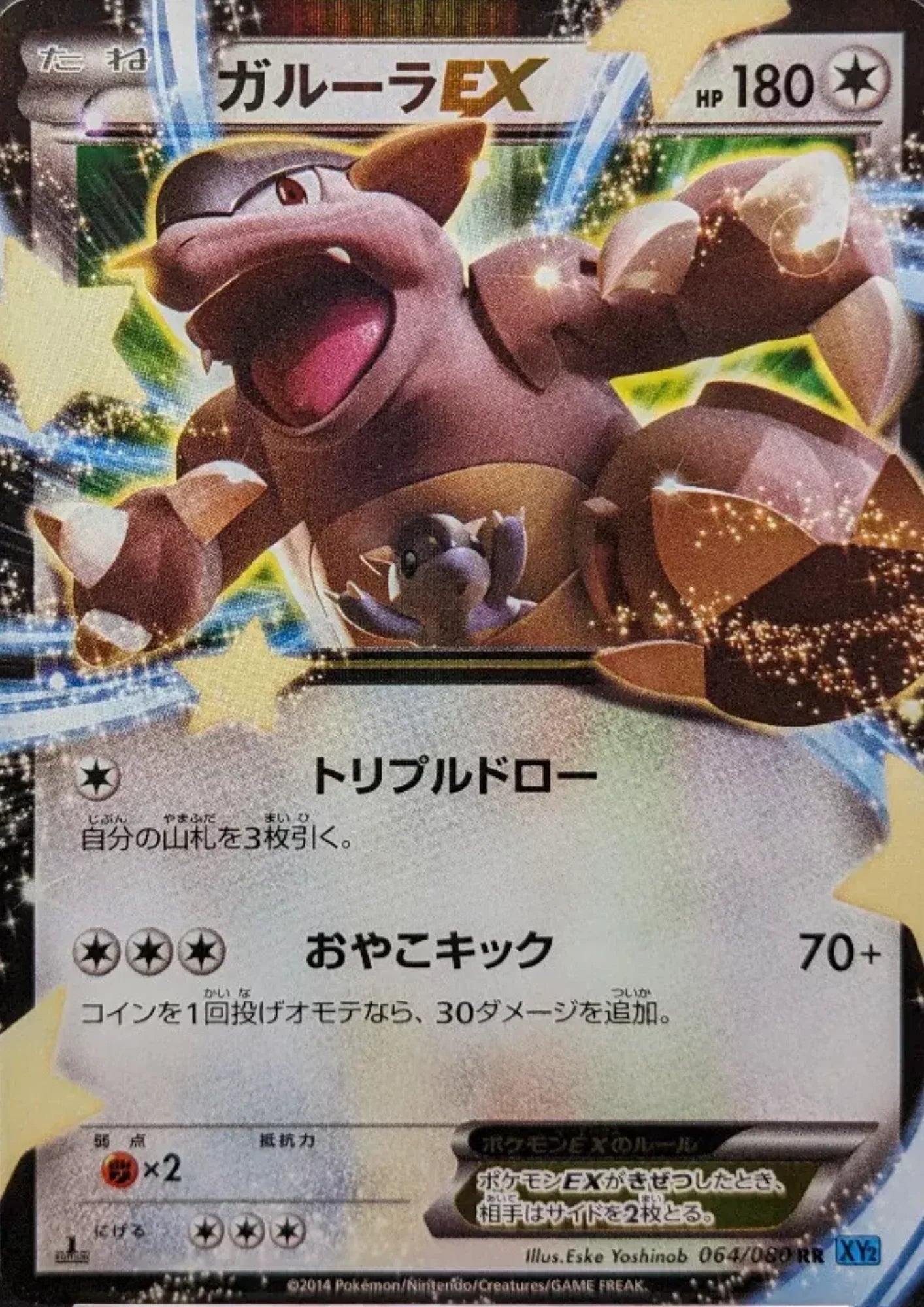 Kangaskhan EX 064/080 RR | XY2 Wild Blaze - ChitoroShop