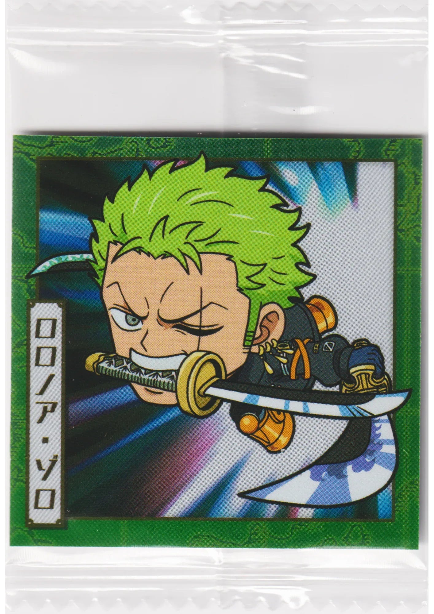 Zoro SW9-02 N | One Piece Wafer Stickers - ChitoroShop