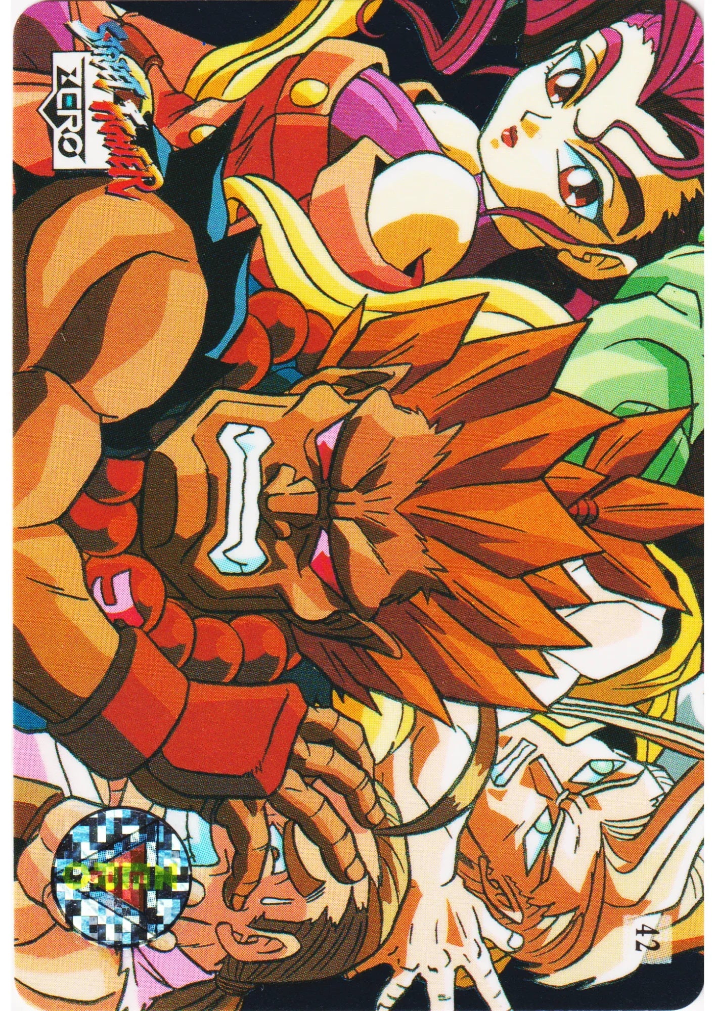 ROSE & GOUKI & NASH & DAN 42 | Street Fighter Zero Special Card - ChitoroShop