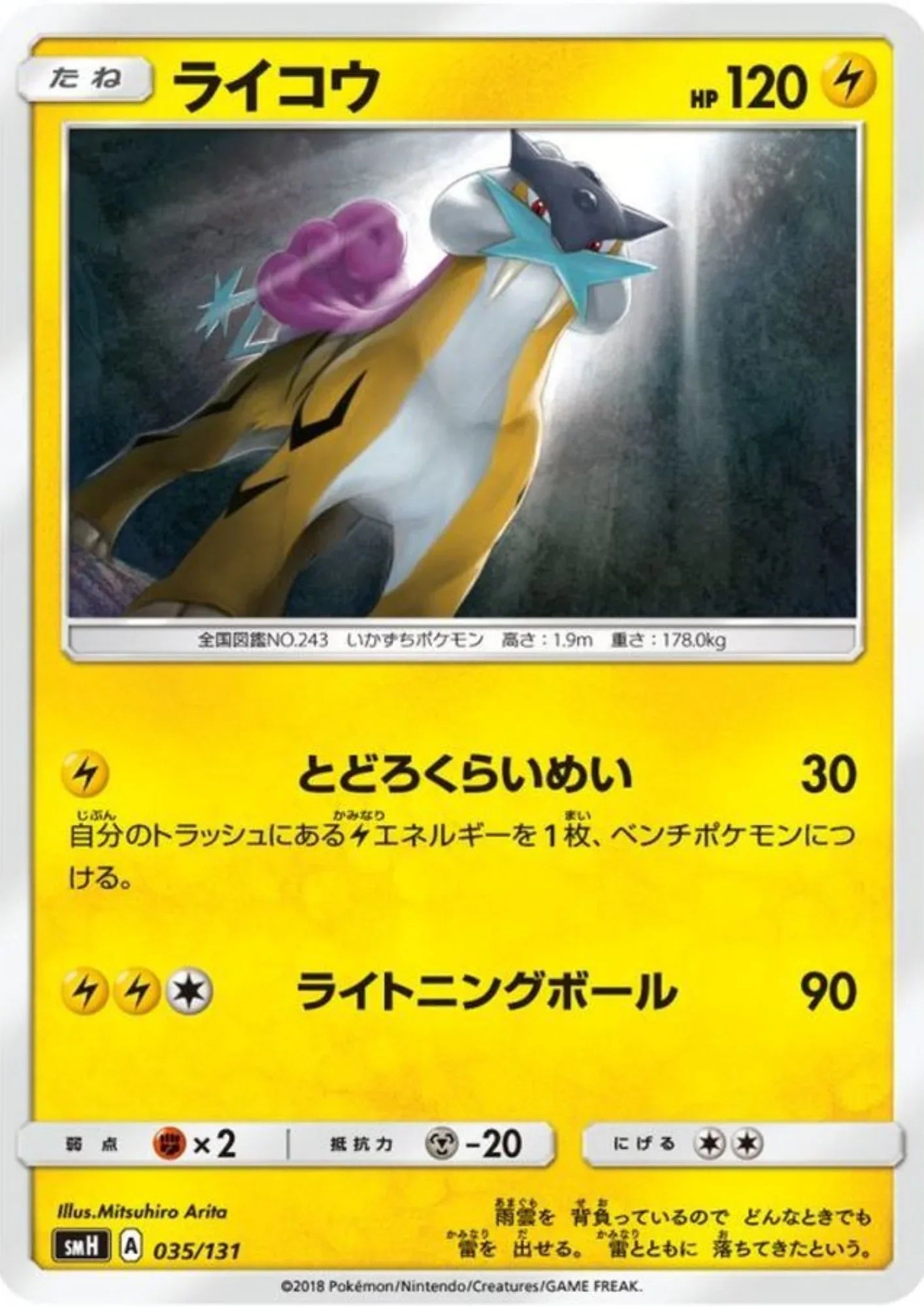 Raikou 035/131 SMH - ChitoroShop