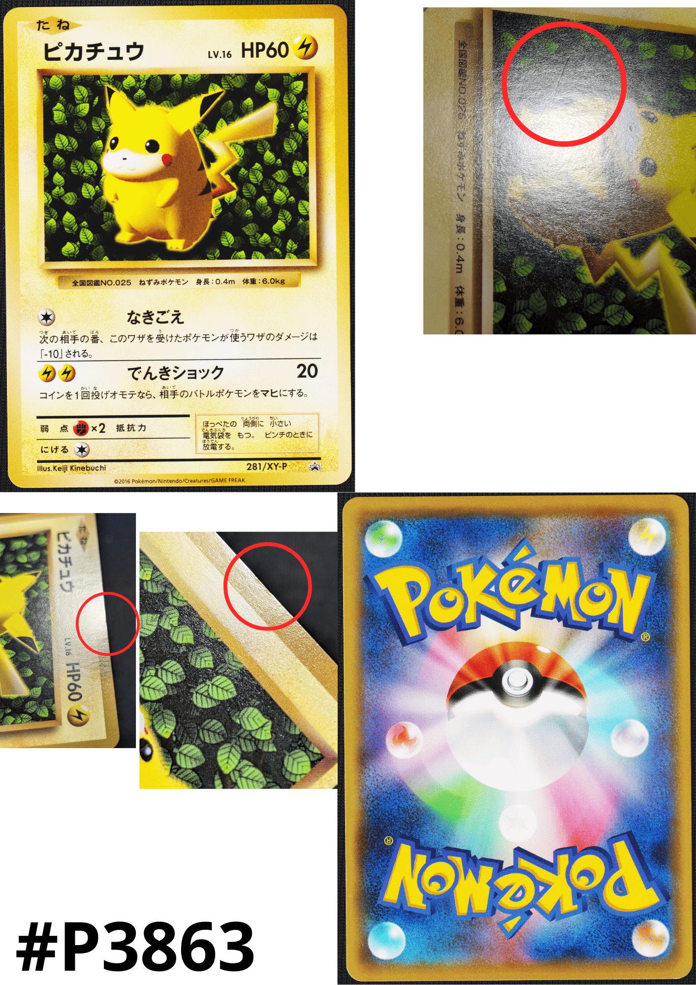 Pikachu 281/XY-P | Promo 20th