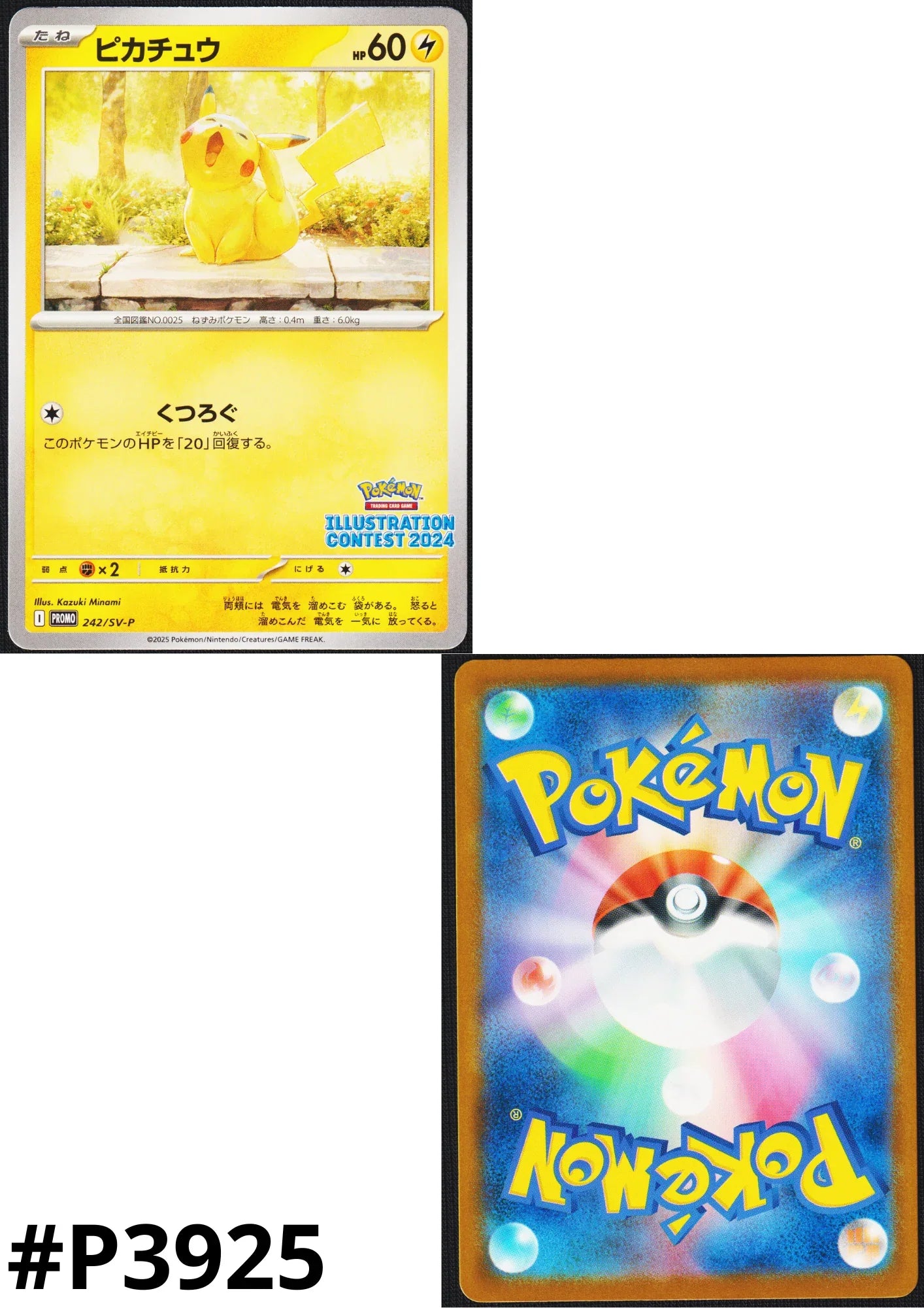 Pikachu 242/SV-P | Promo - ChitoroShop