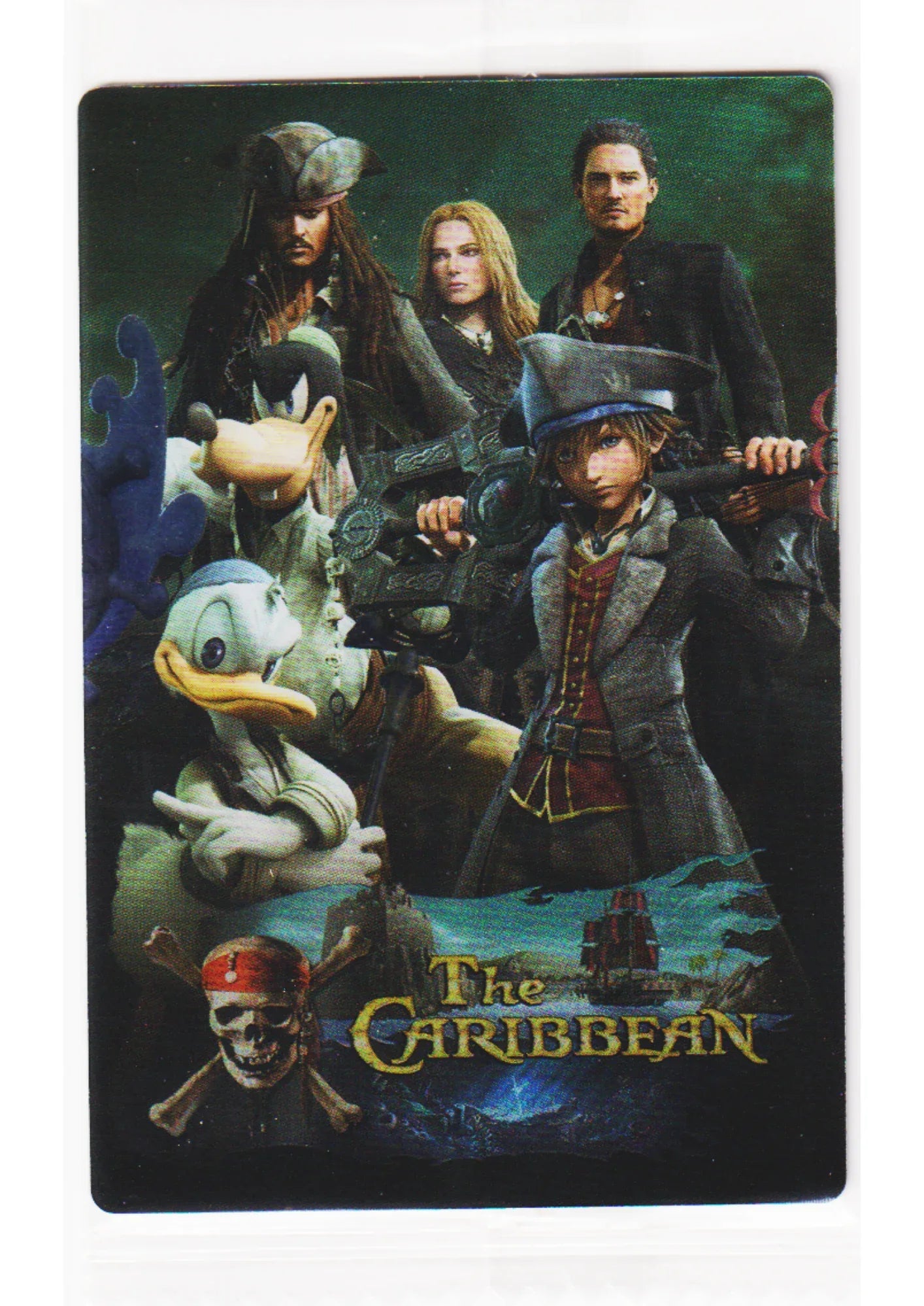 The Caribbean 004 | Kingdom Hearts Wafer Card - ChitoroShop