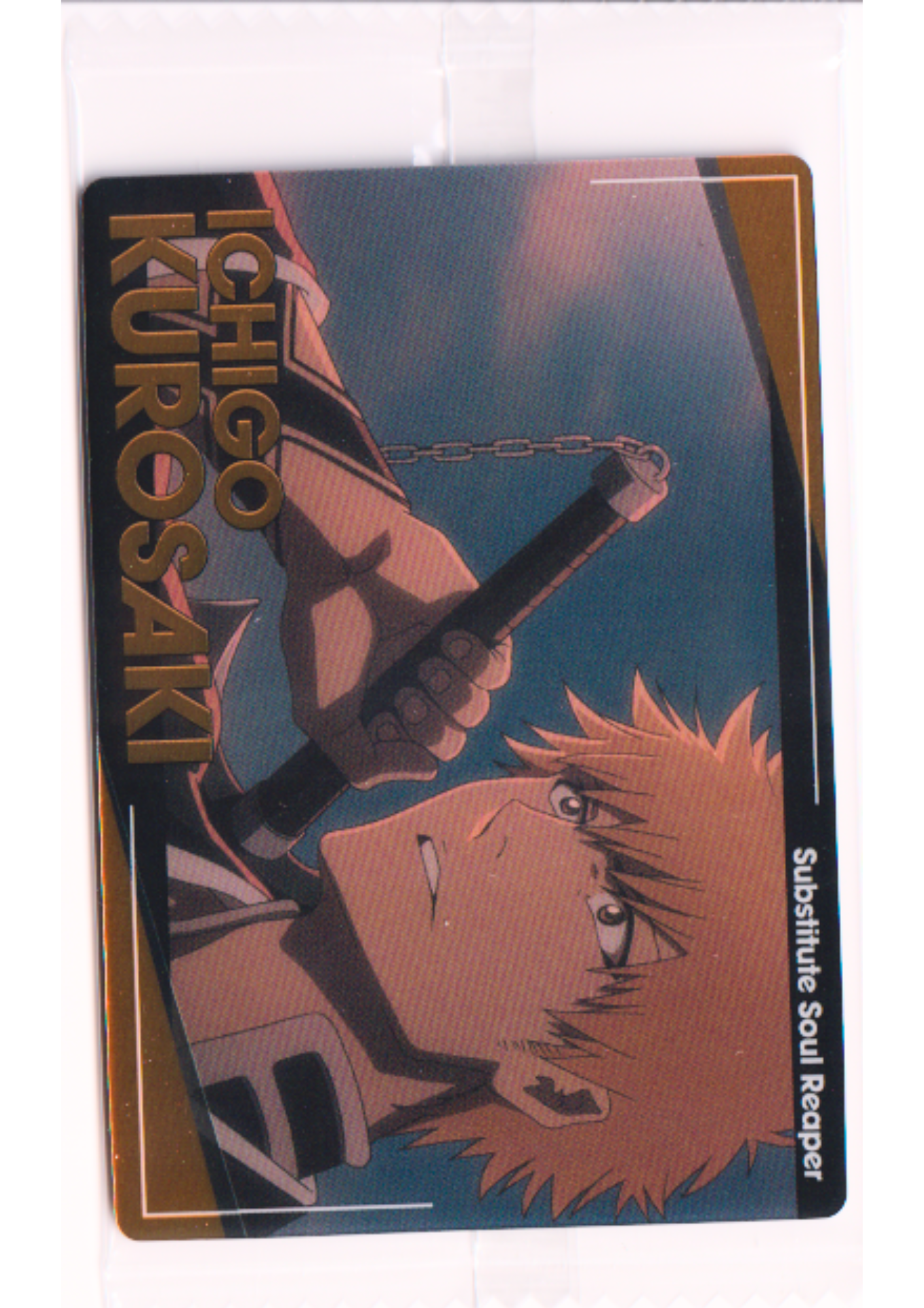 Ichigo Kurosaki 01 N | Bleach Bandai Wafer Card