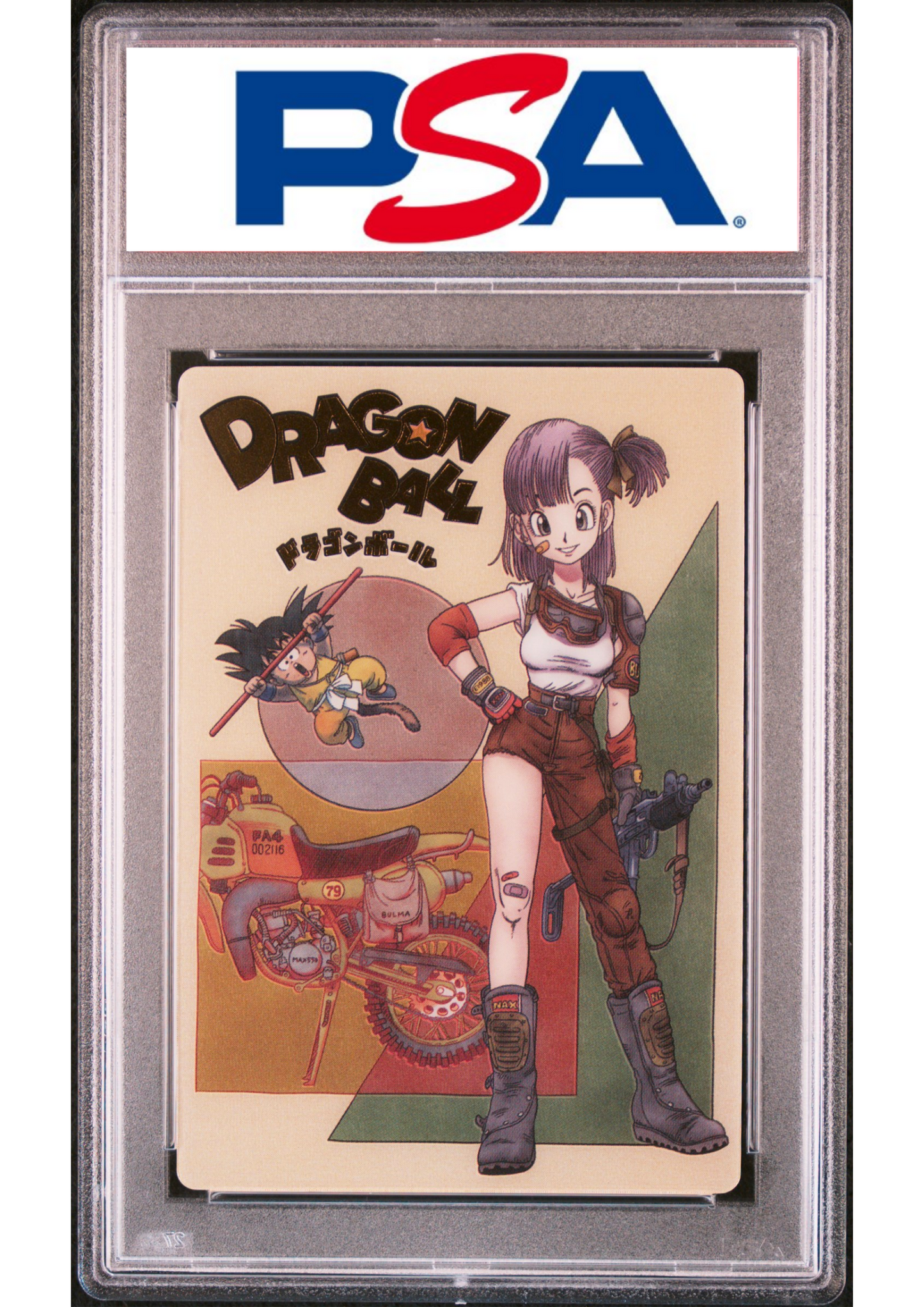 Bulma & Son Goku 4-30 SEC - Dragon Ball Itajaga | PSA