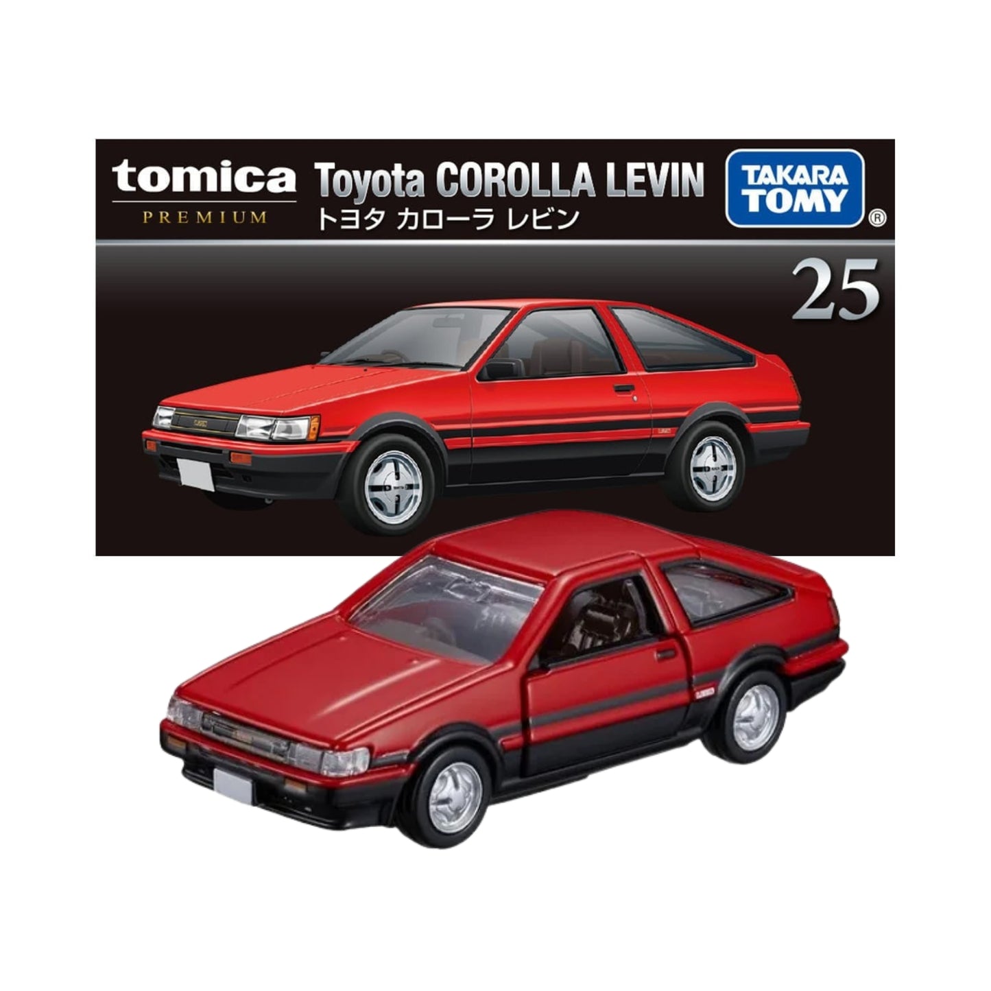 Tomica Premium No.25 Toyota Corolla Levin