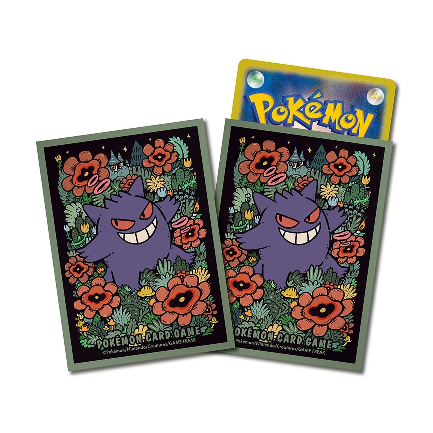 Sleeves Pokémon | Pokemon Center | Gengar (Green) - ChitoroShop