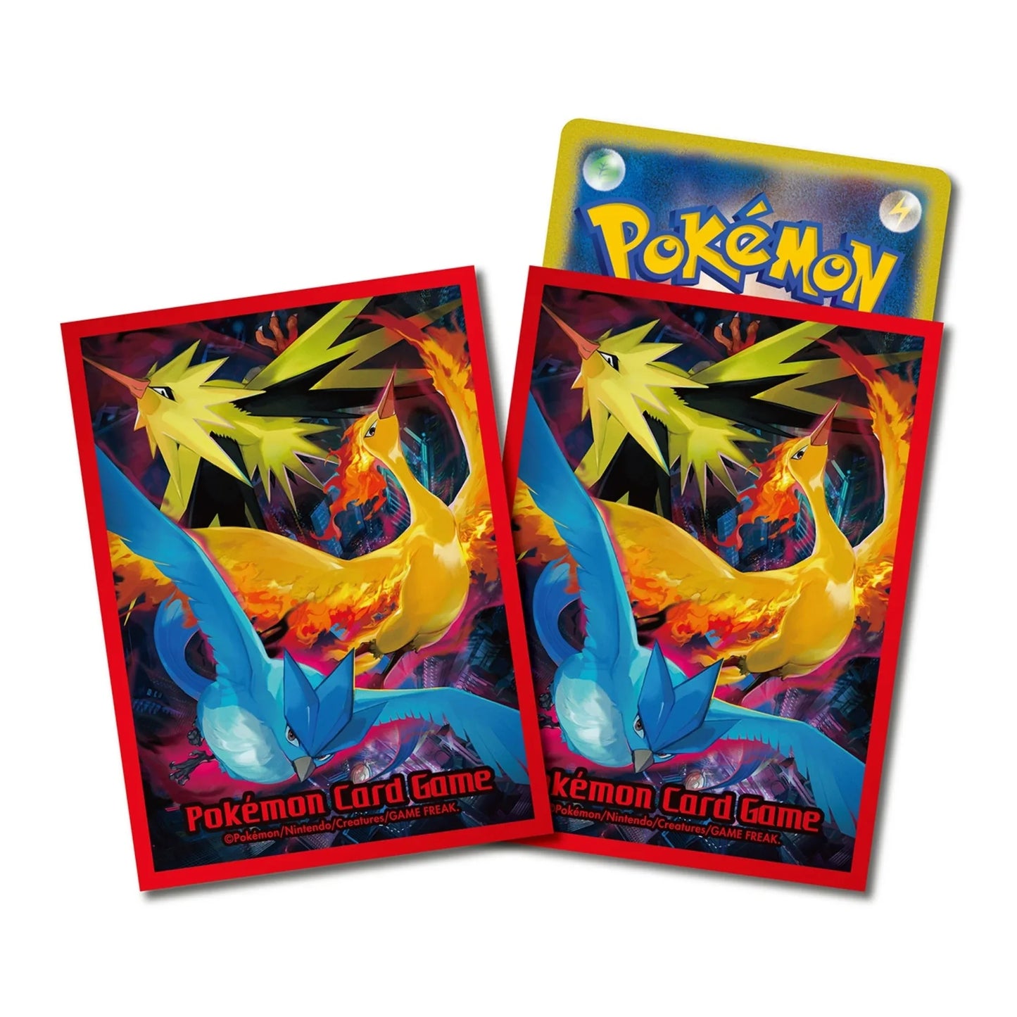 Card sleeves Pokémon | Moltres & Articuno & Zapdos - ChitoroShop